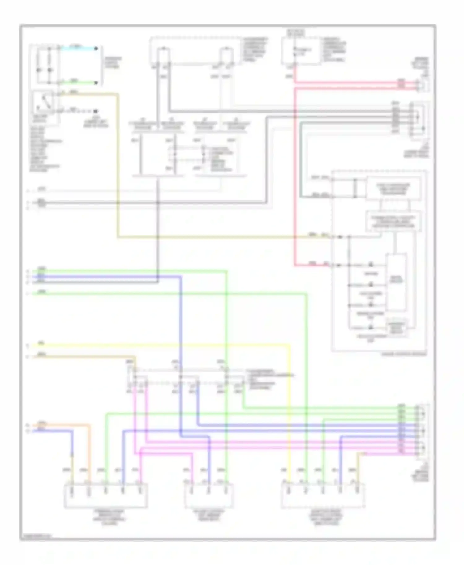 RL Acura II (2004-2008): Anti-lock brakes circuit (2 of 2)