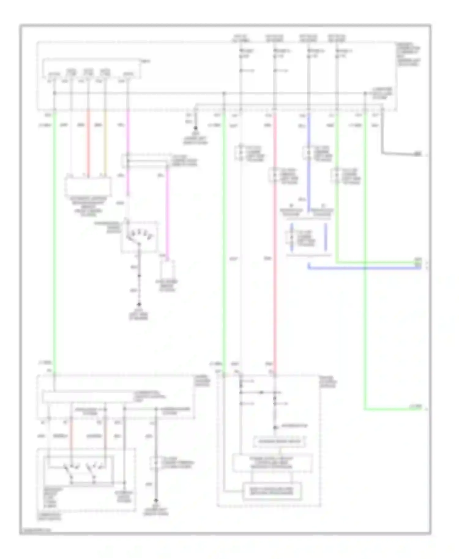 RL Acura II (2004-2008): Adaptive front lighting circuit (1 of 3)