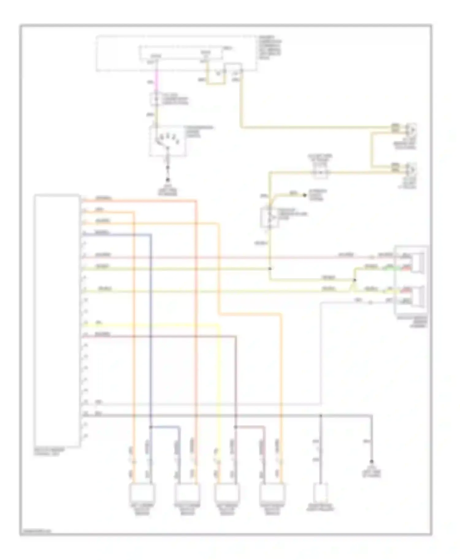 RL Acura II (2004-2008): Parking assistant circuit