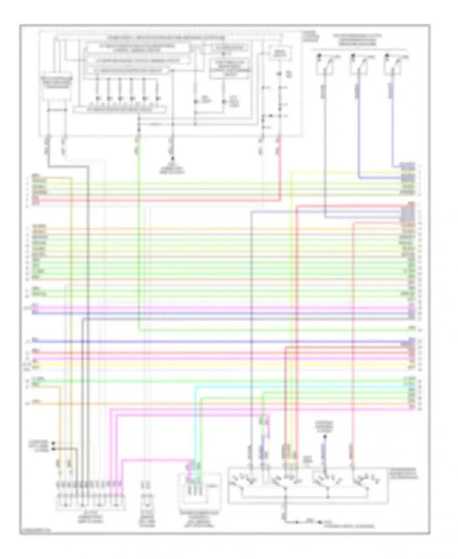 RL Acura II (2004-2008): Transmission circuit (2 of 3)