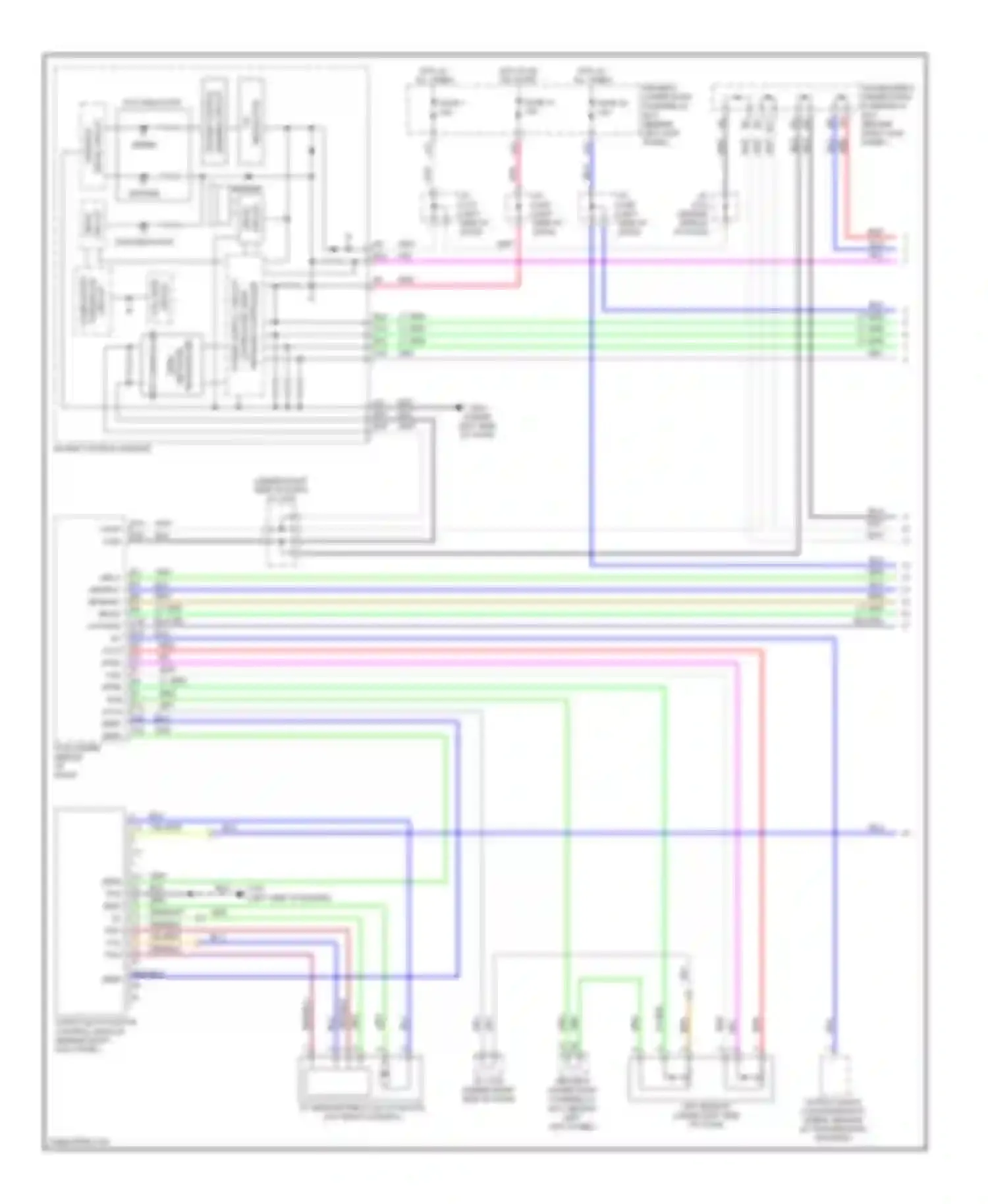 Wiring diagram brn for Acura RL II (2004-2008) (13 of 74)