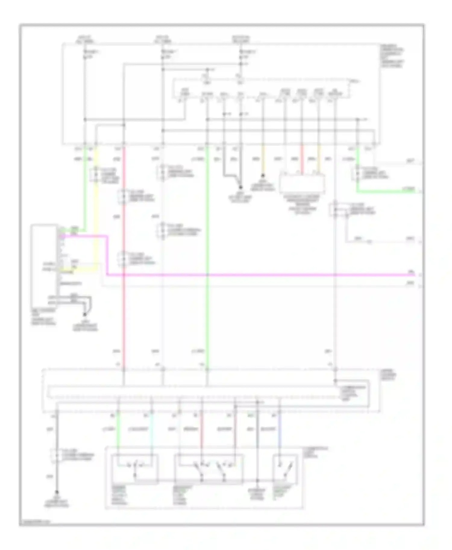 Wiring diagram fuse 21 for Acura RL II (2004-2008) (13 of 34)