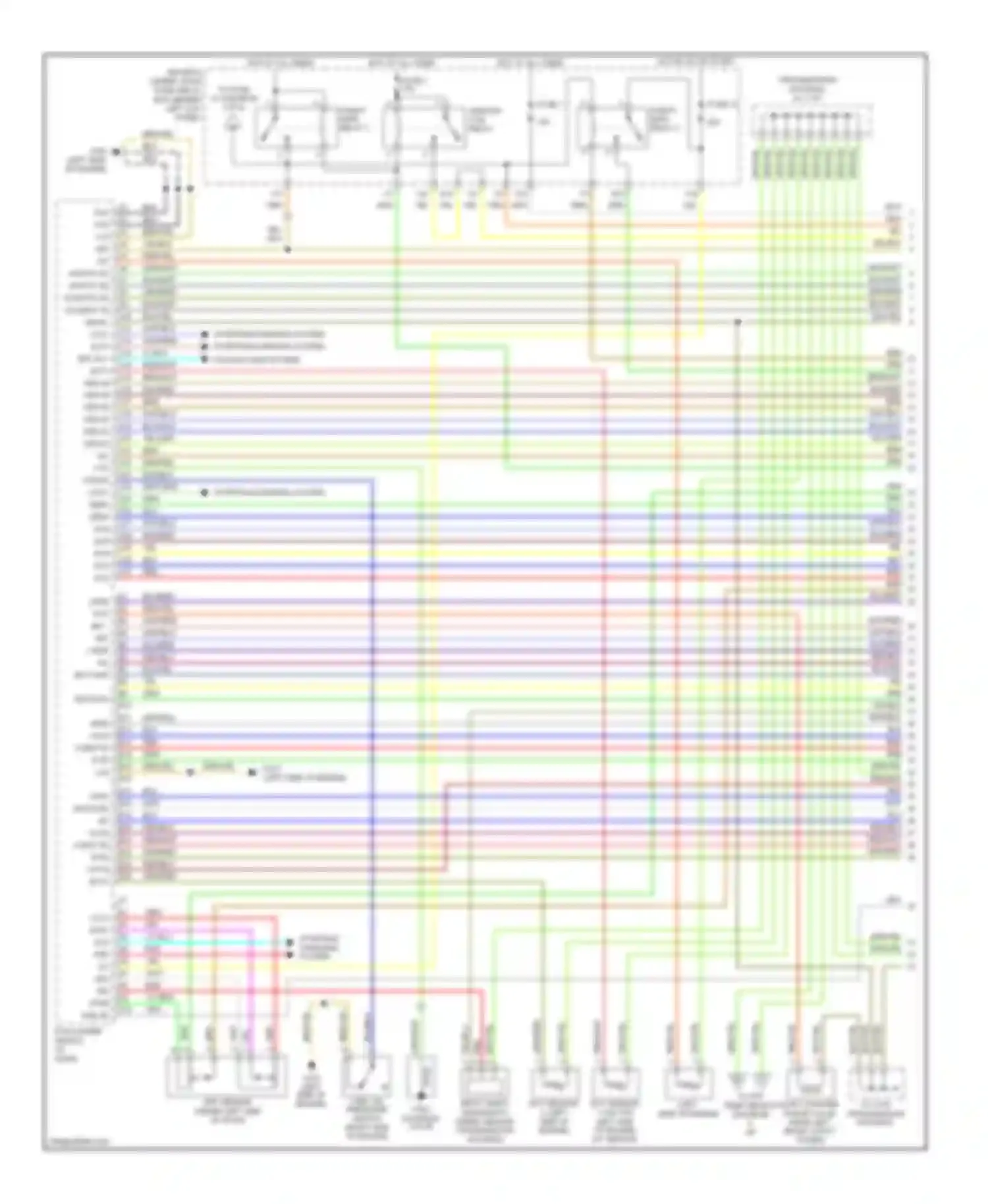 Wiring diagram grn/yel for Acura RL II (2004-2008) (5 of 16)