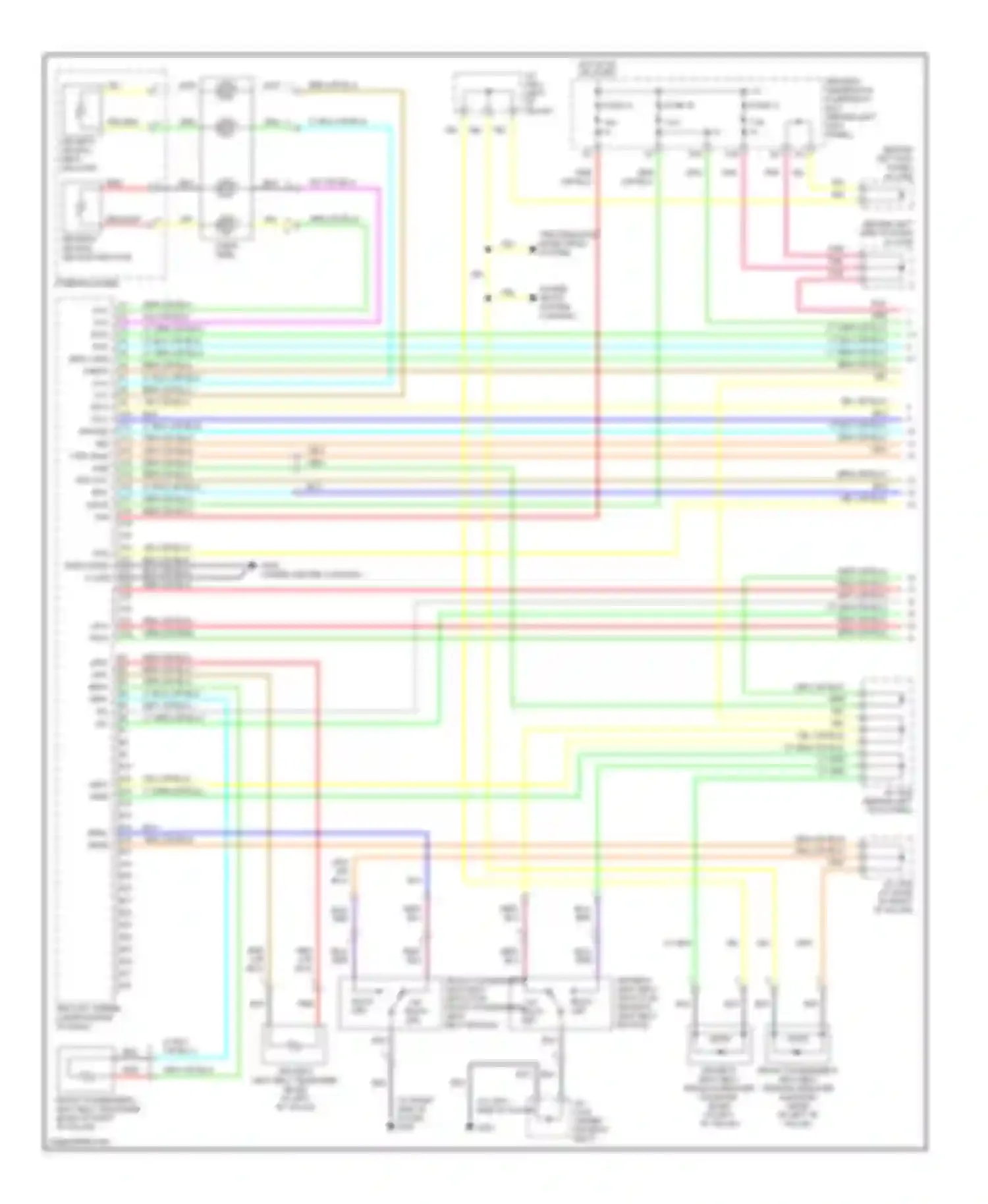 Wiring diagram mes conn check in for Acura RL II (2004-2008) (1 of 1)