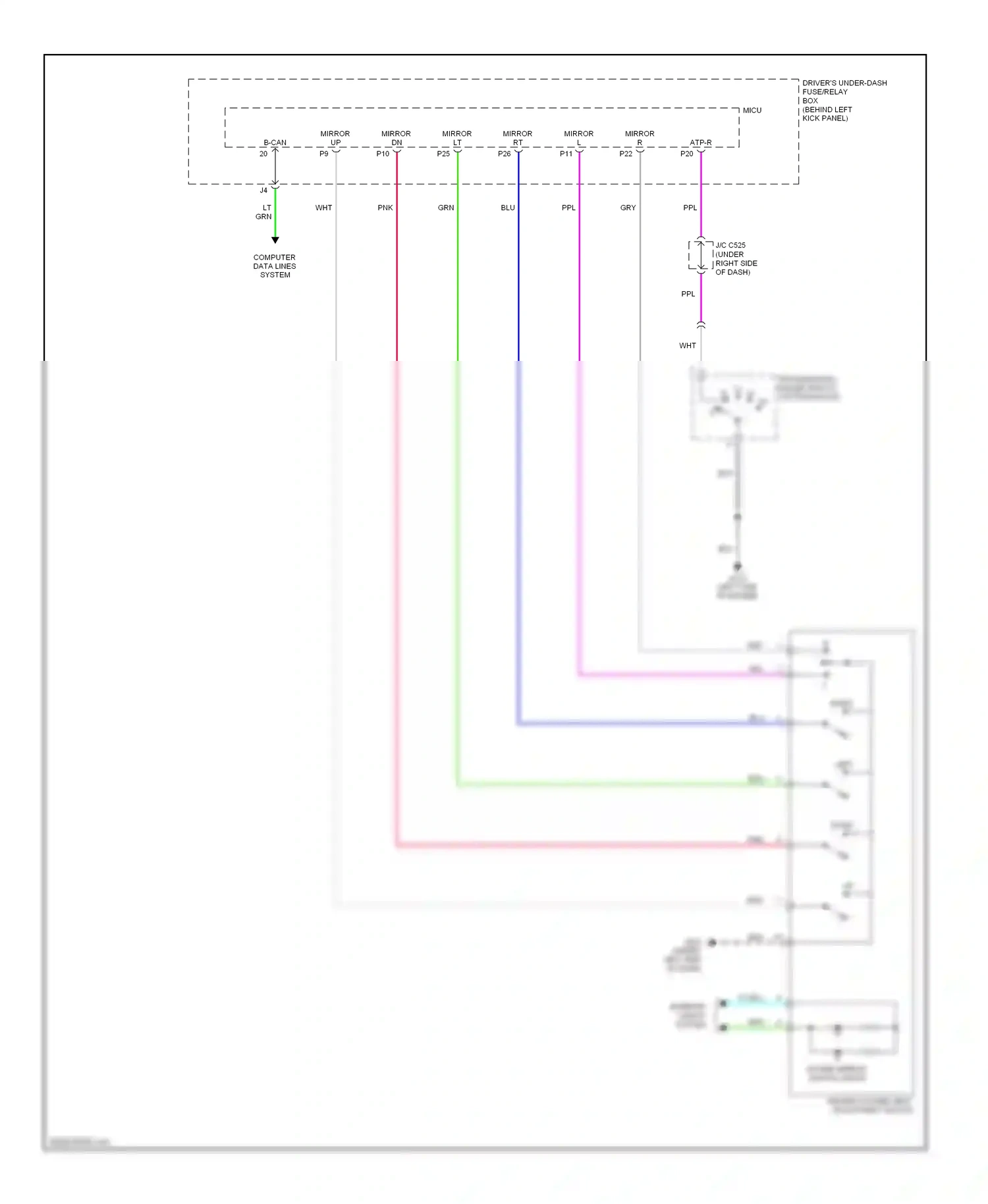 Acura RL II (2004-2008) pnk wiring diagram  (38 of 70)