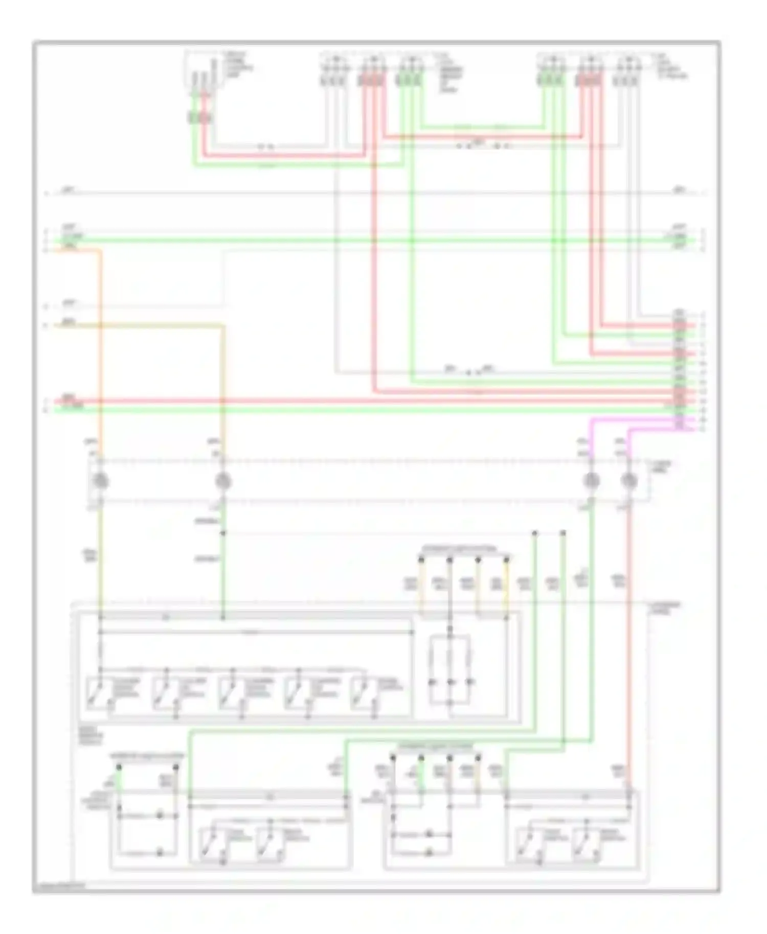 Wiring diagram ppl ppl for Acura RL II (2004-2008) (7 of 11)