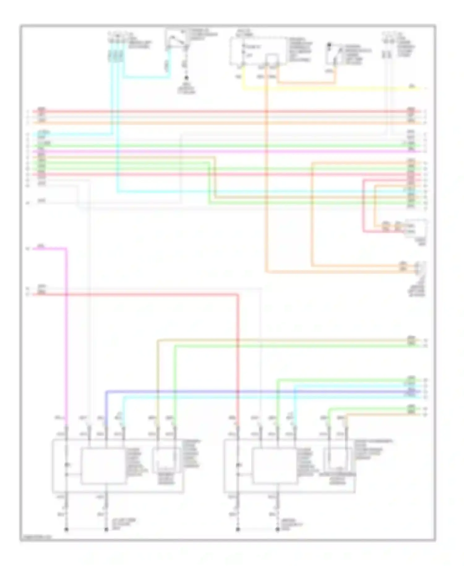 Wiring diagram wht for Acura RL II (2004-2008) (6 of 97)