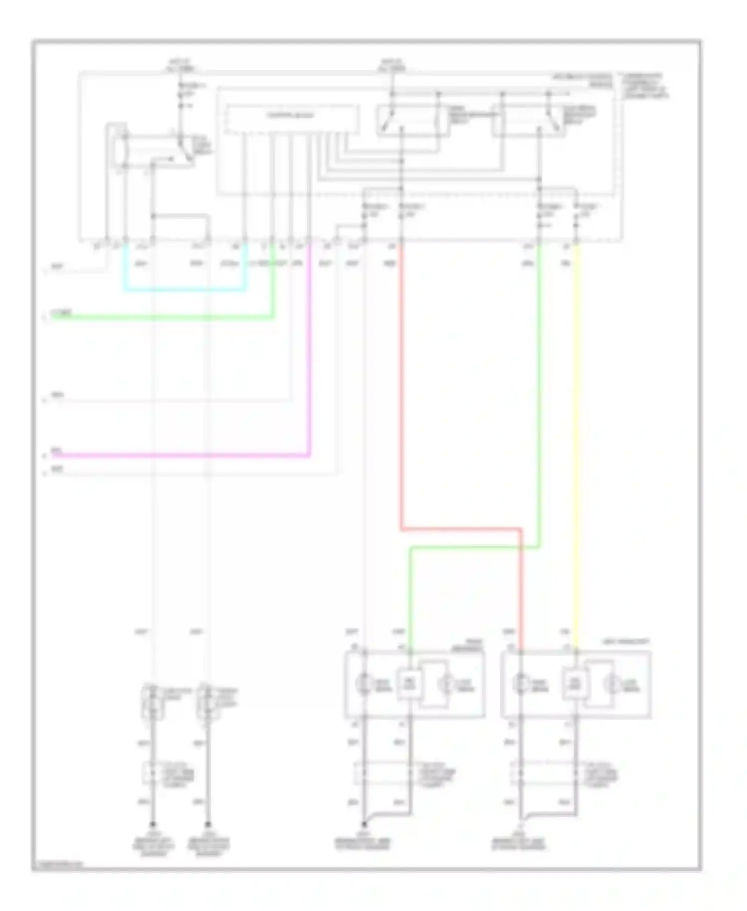 Wiring diagram wht for Acura RL II (2004-2008) (45 of 97)