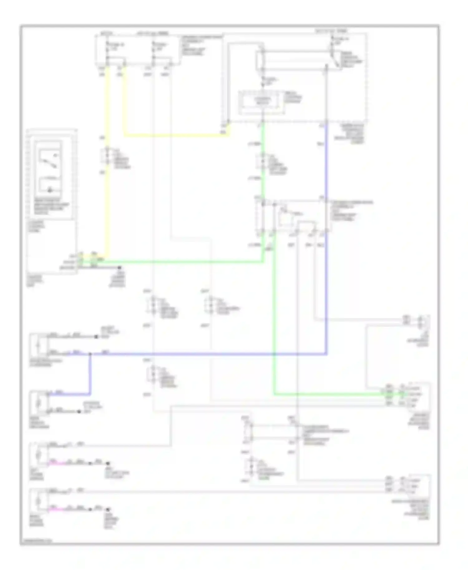Wiring diagram yel for Acura RL II (2004-2008) (16 of 81)
