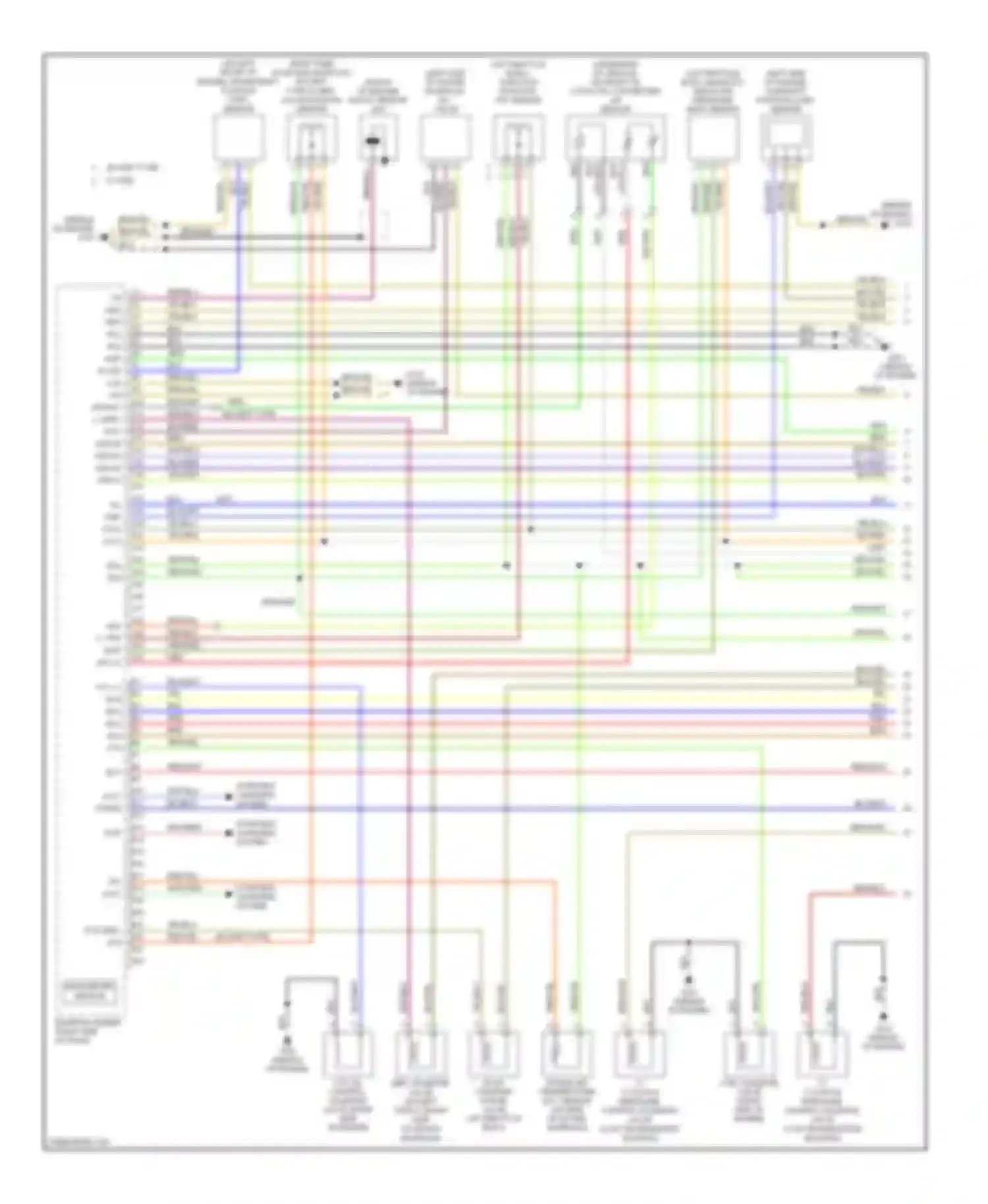 RSX Acura I facelift (2004-2006): Wiring diagram engine performance 2.0l (1 of 6)