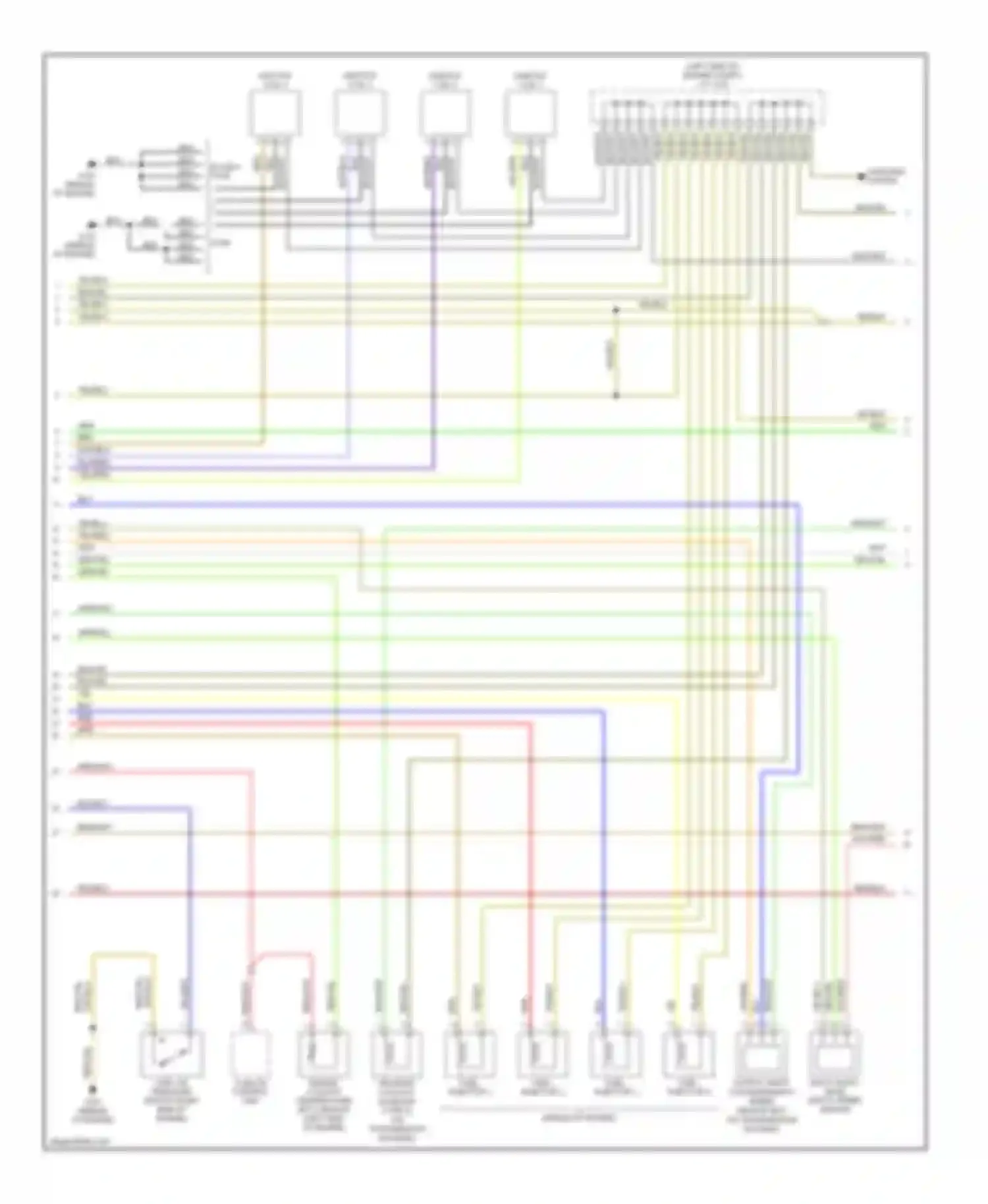 RSX Acura I facelift (2004-2006): Wiring diagram engine performance 2.0l (2 of 6)