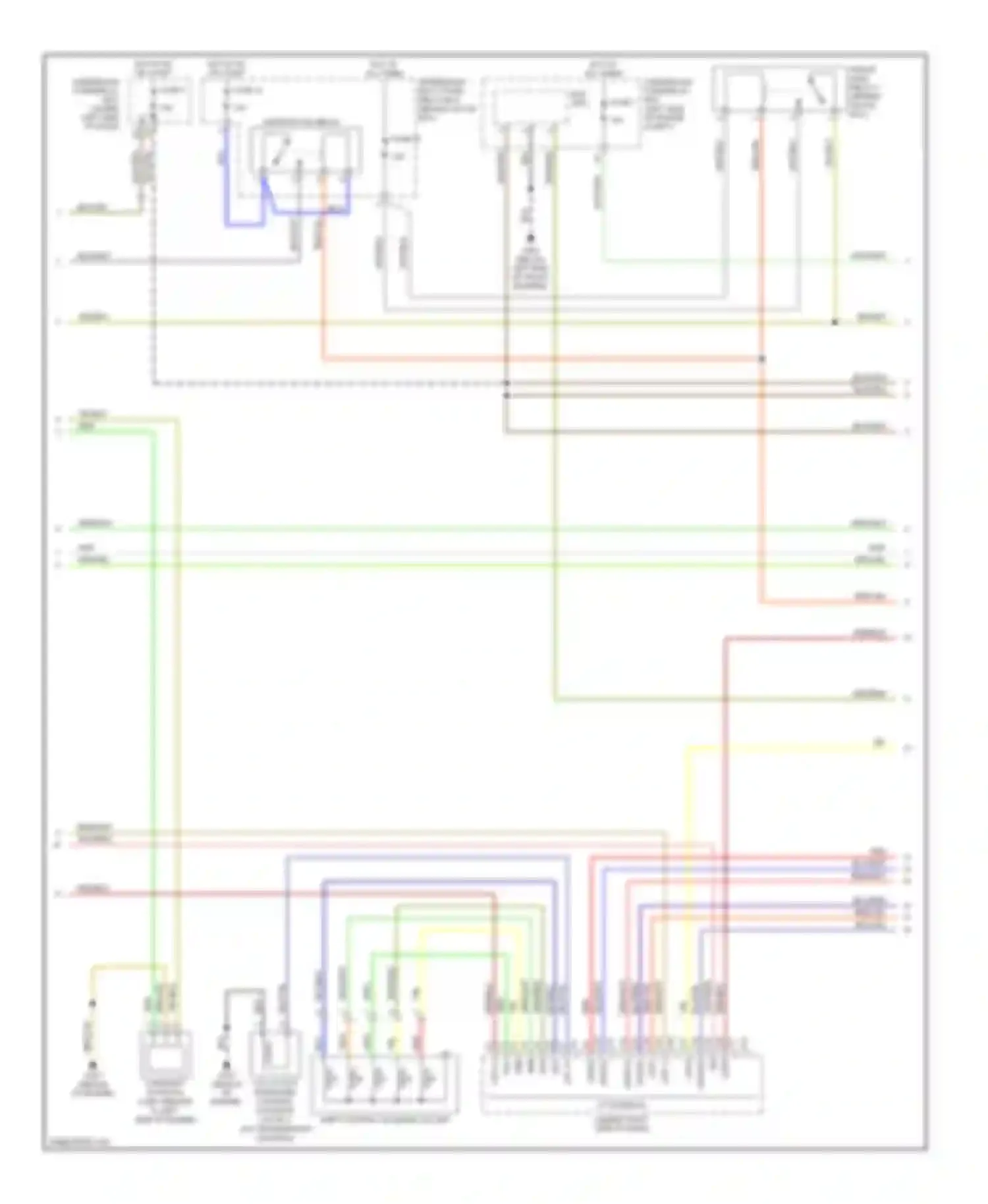 RSX Acura I facelift (2004-2006): Wiring diagram engine performance 2.0l (3 of 6)