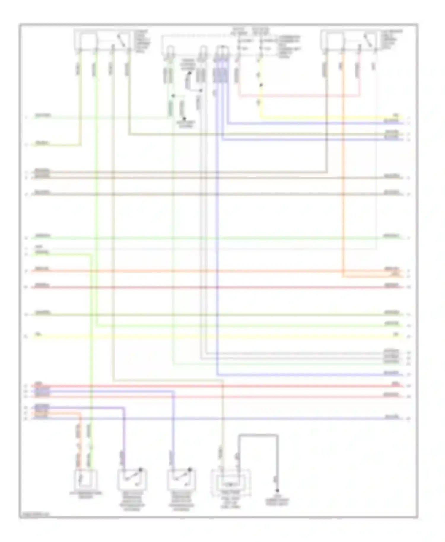 RSX Acura I facelift (2004-2006): Wiring diagram engine performance 2.0l (4 of 6)