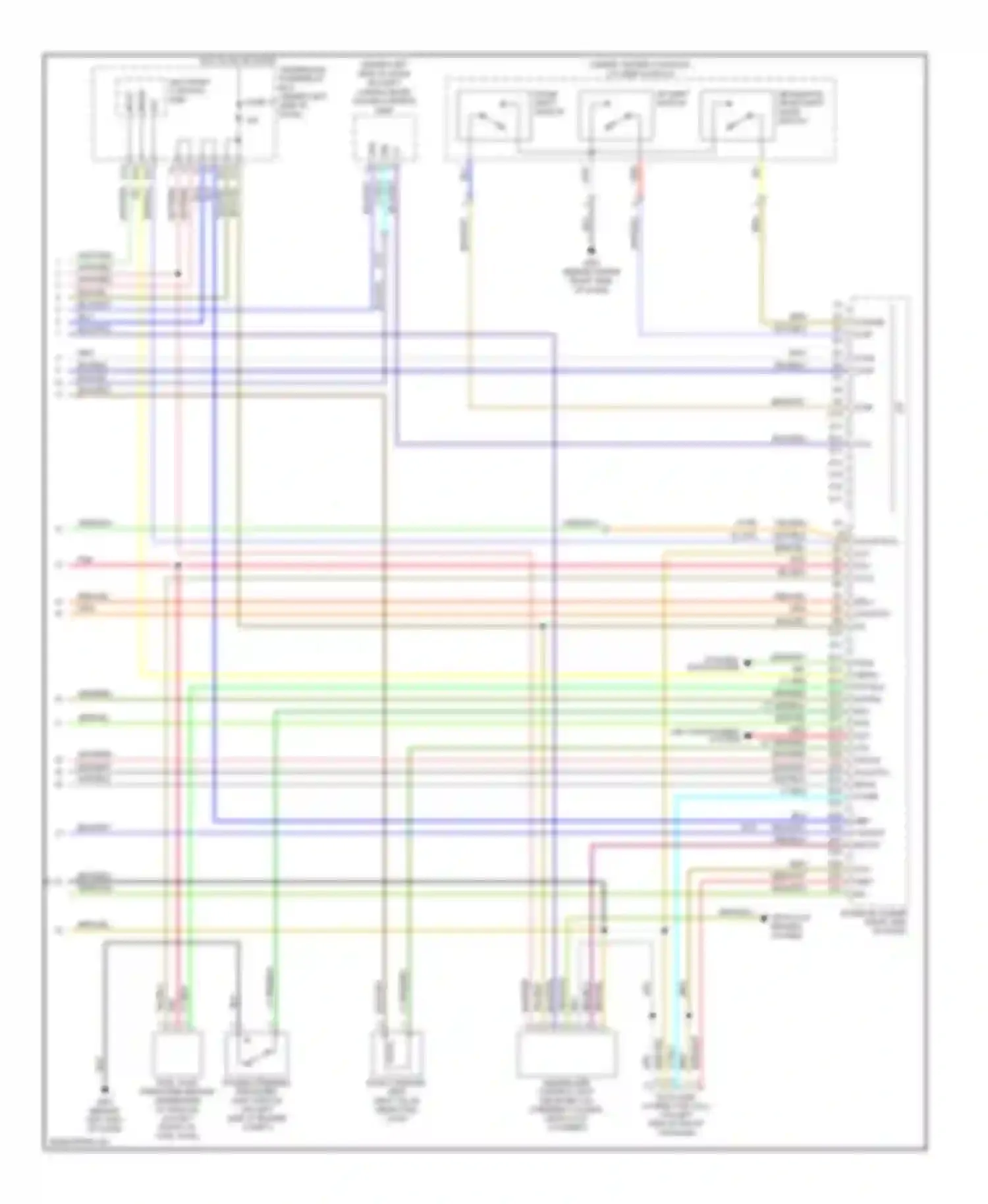 RSX Acura I facelift (2004-2006): Wiring diagram engine performance 2.0l (6 of 6)