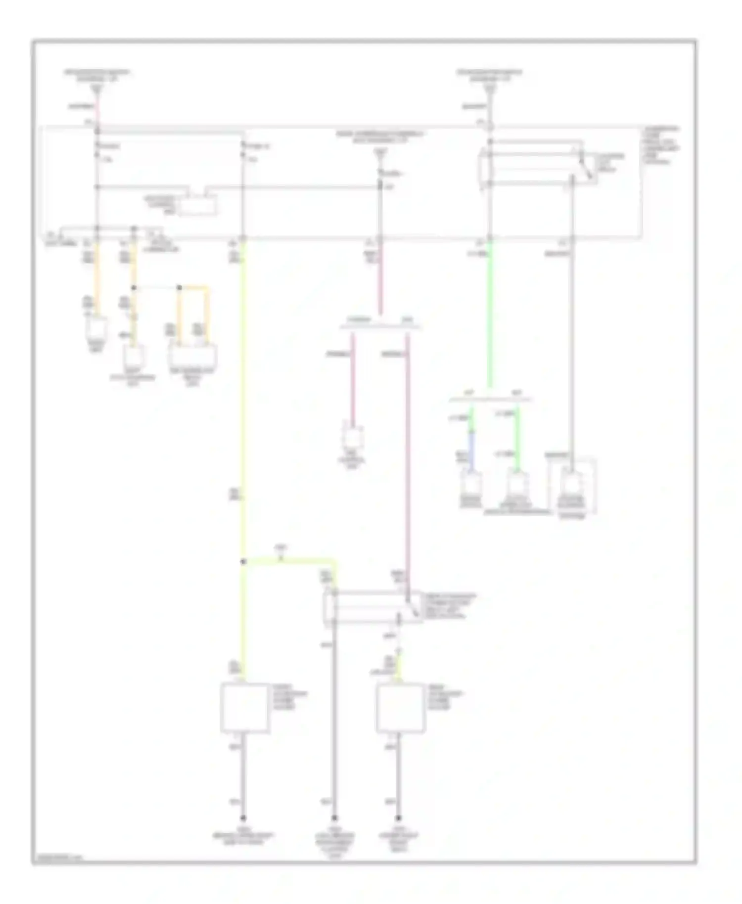 RSX Acura I facelift (2004-2006): Power distribution circuit (4 of 4)