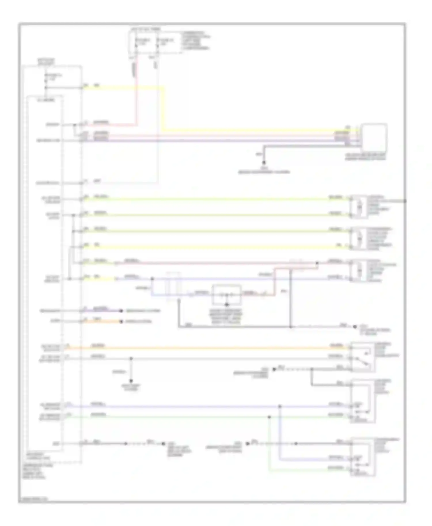 Wiring diagram anti-theft system for Acura RSX I facelift (2004-2006) (8 of 11)