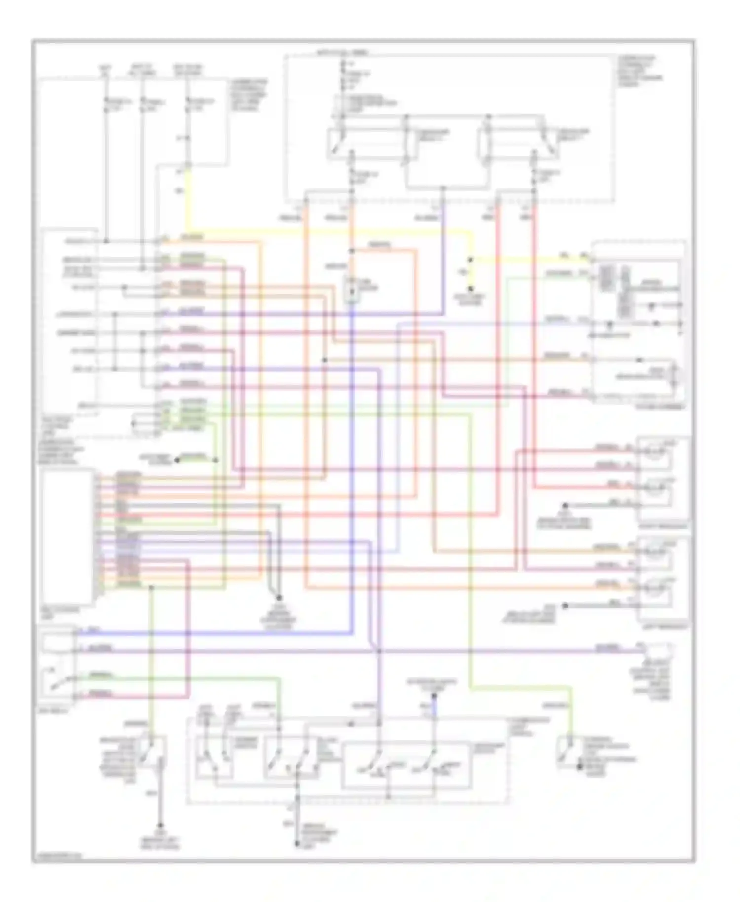 Wiring diagram fuse 19 for Acura RSX I facelift (2004-2006) (3 of 6)