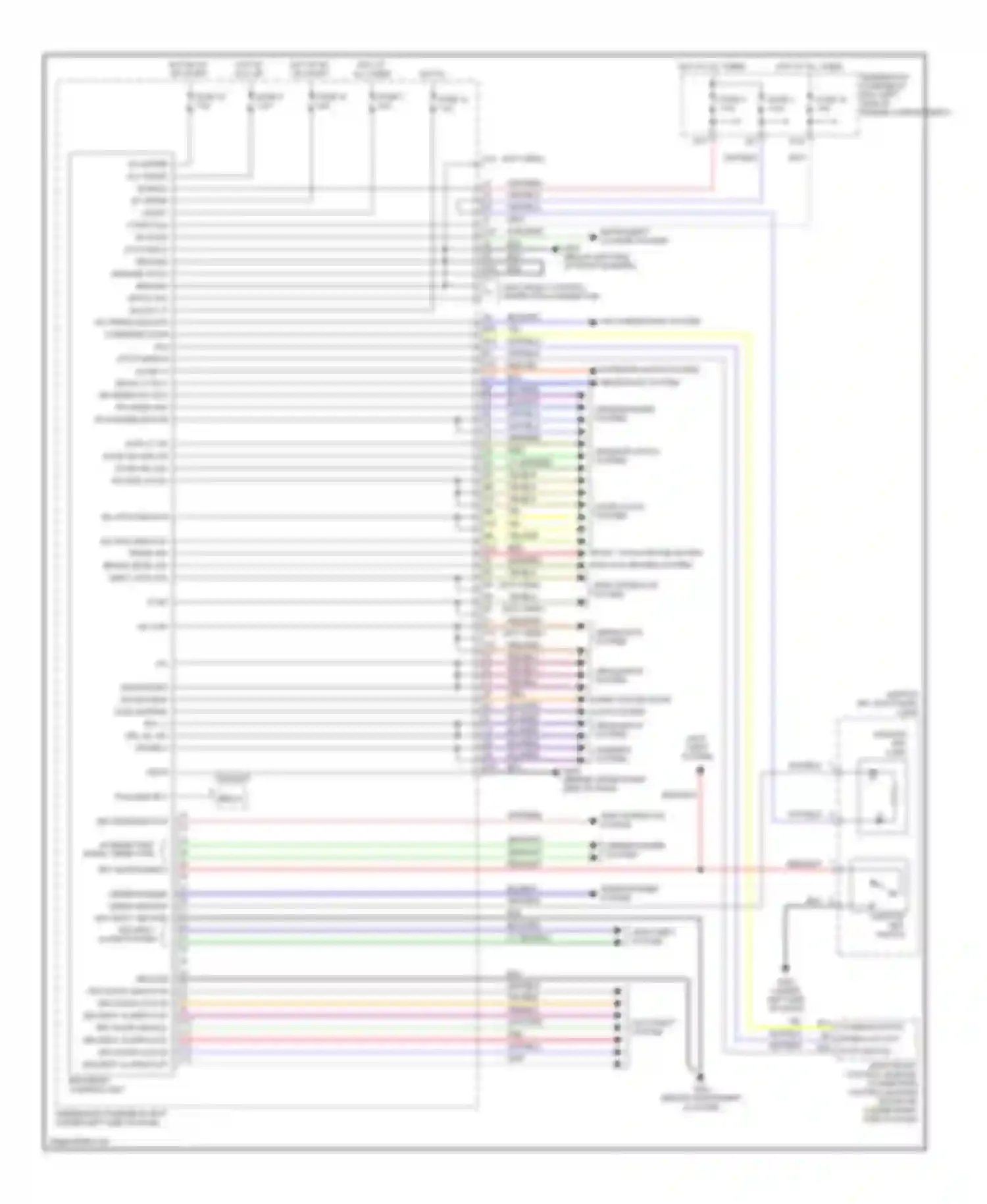 Wiring diagram hot in acc or on for Acura RSX I facelift (2004-2006) (1 of 4)