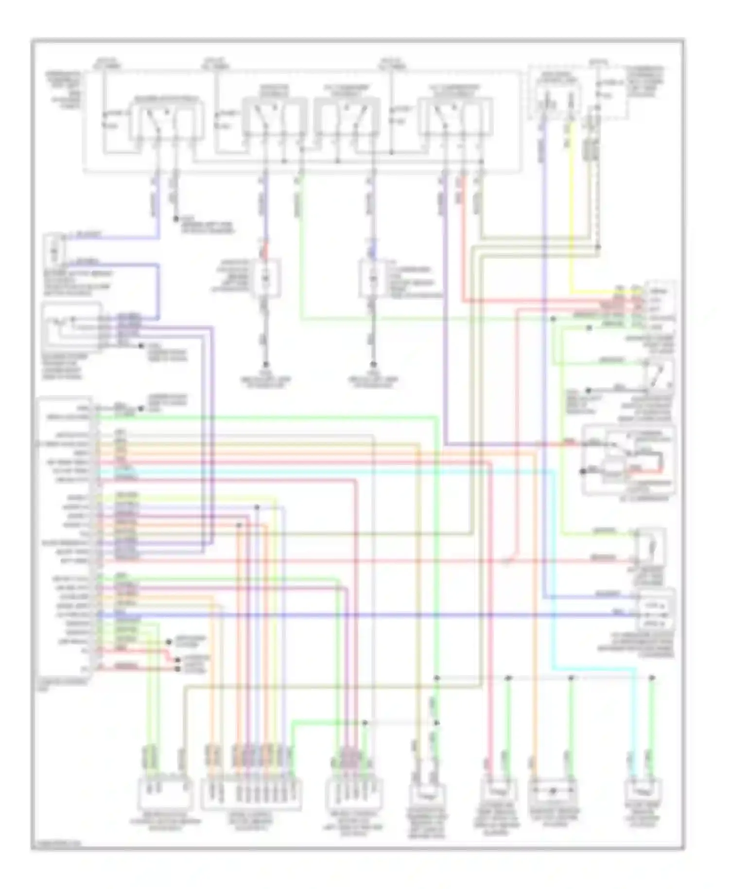 Wiring diagram nca for Acura RSX I facelift (2004-2006) (1 of 3)