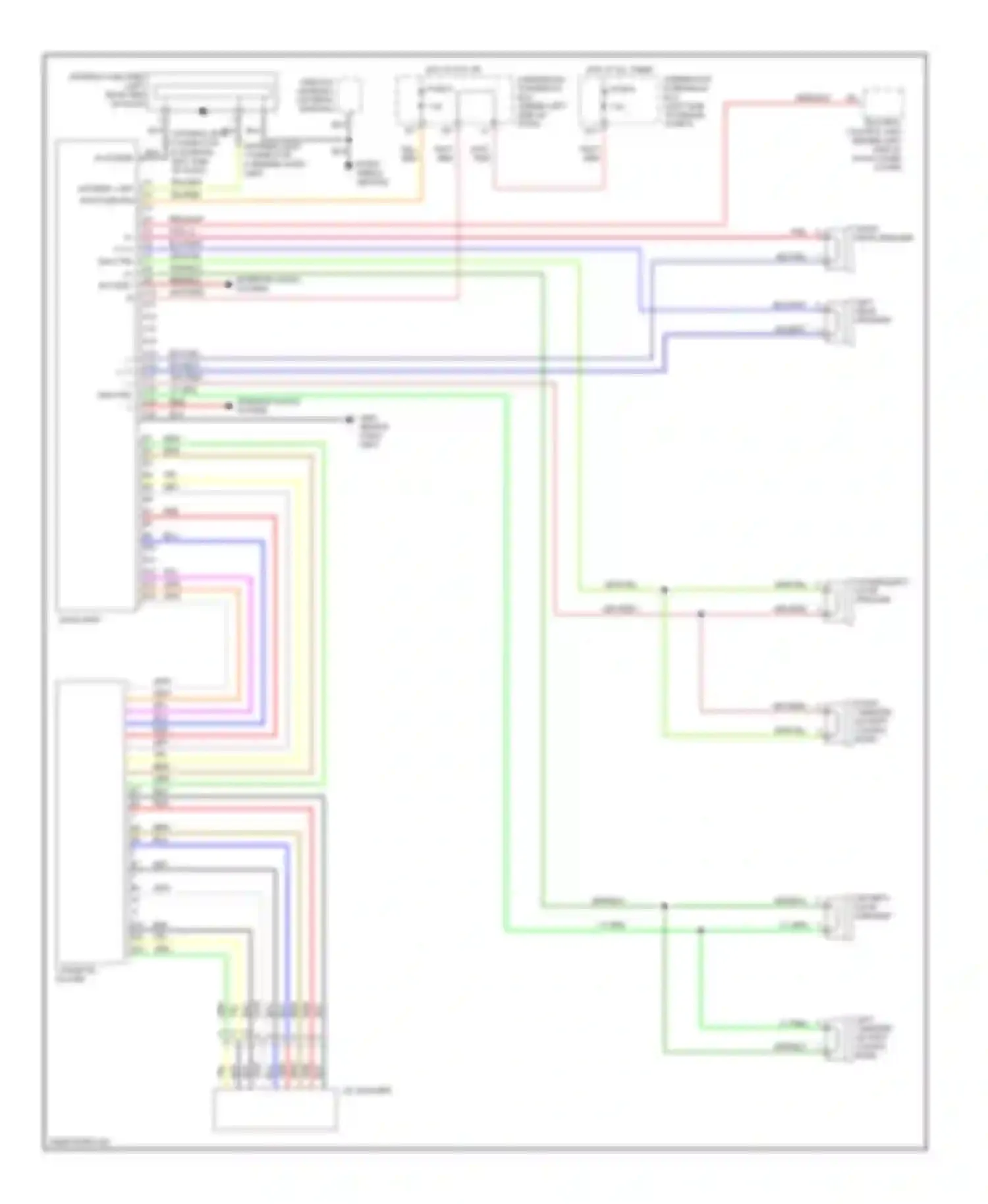 Wiring diagram pnk for Acura RSX I facelift (2004-2006) (7 of 13)