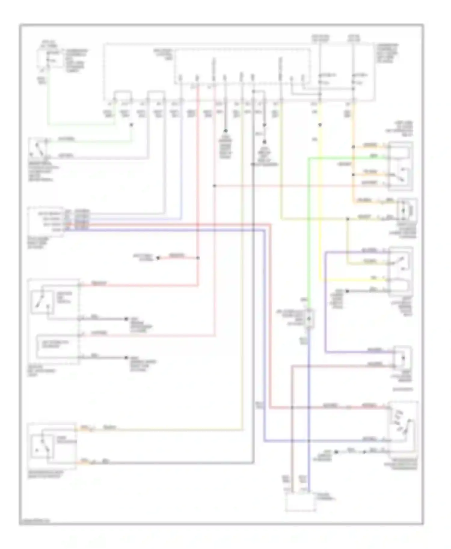 Wiring diagram yel/blk for Acura RSX I facelift (2004-2006) (15 of 15)
