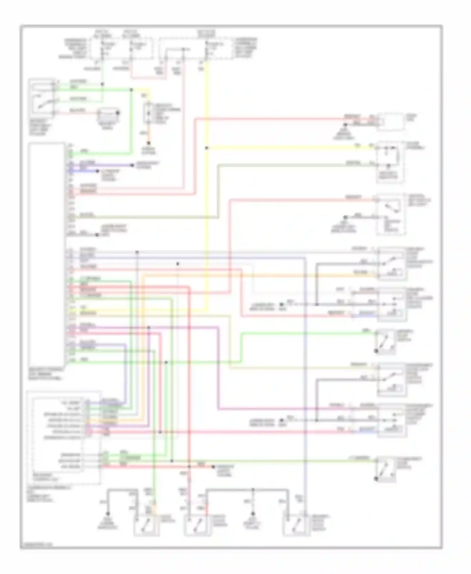 RSX Acura I (2001-2004): Anti-theft circuit