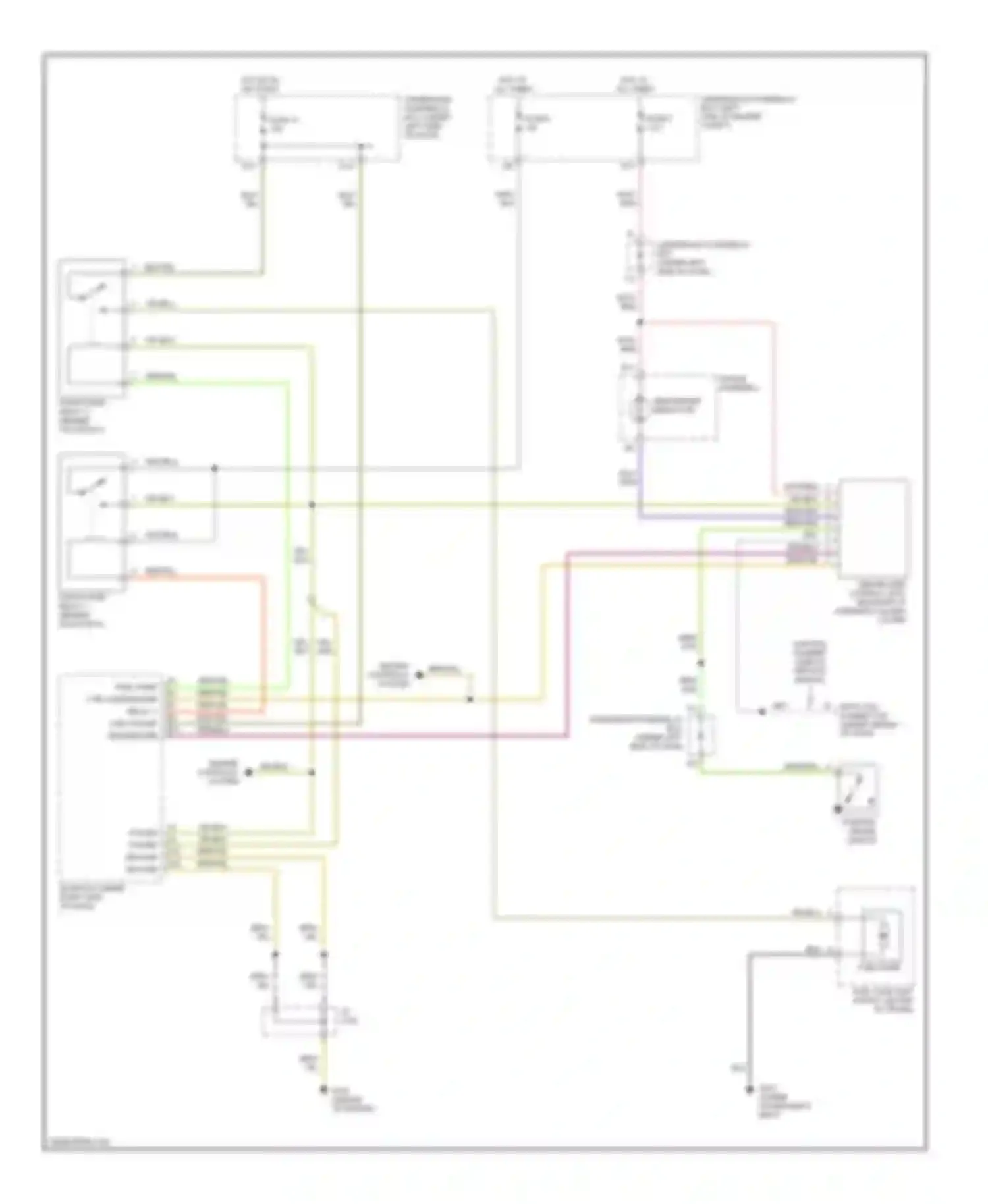 RSX Acura I (2001-2004): Immobilizer circuit