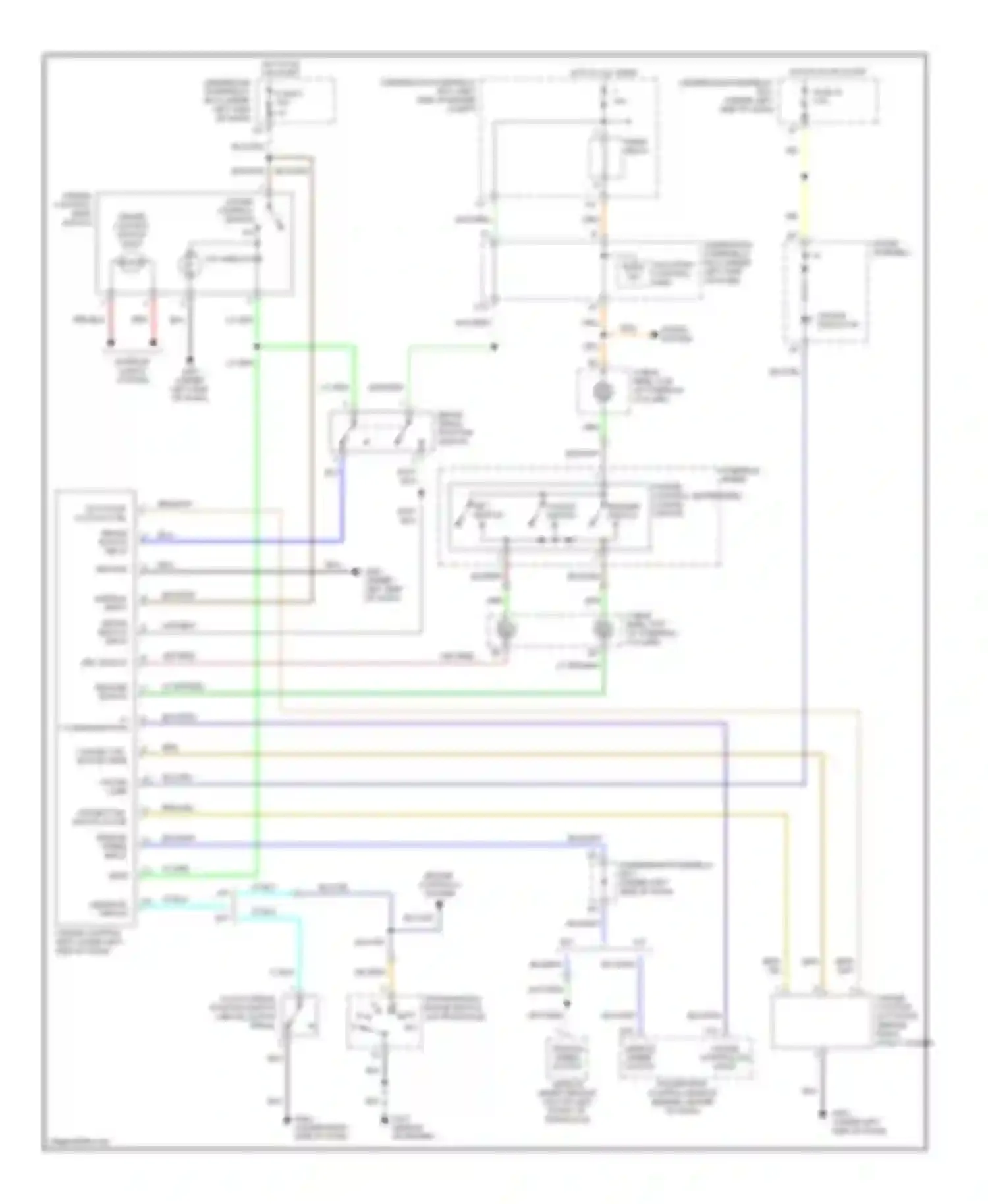 RSX Acura I (2001-2004): Cruise control circuit