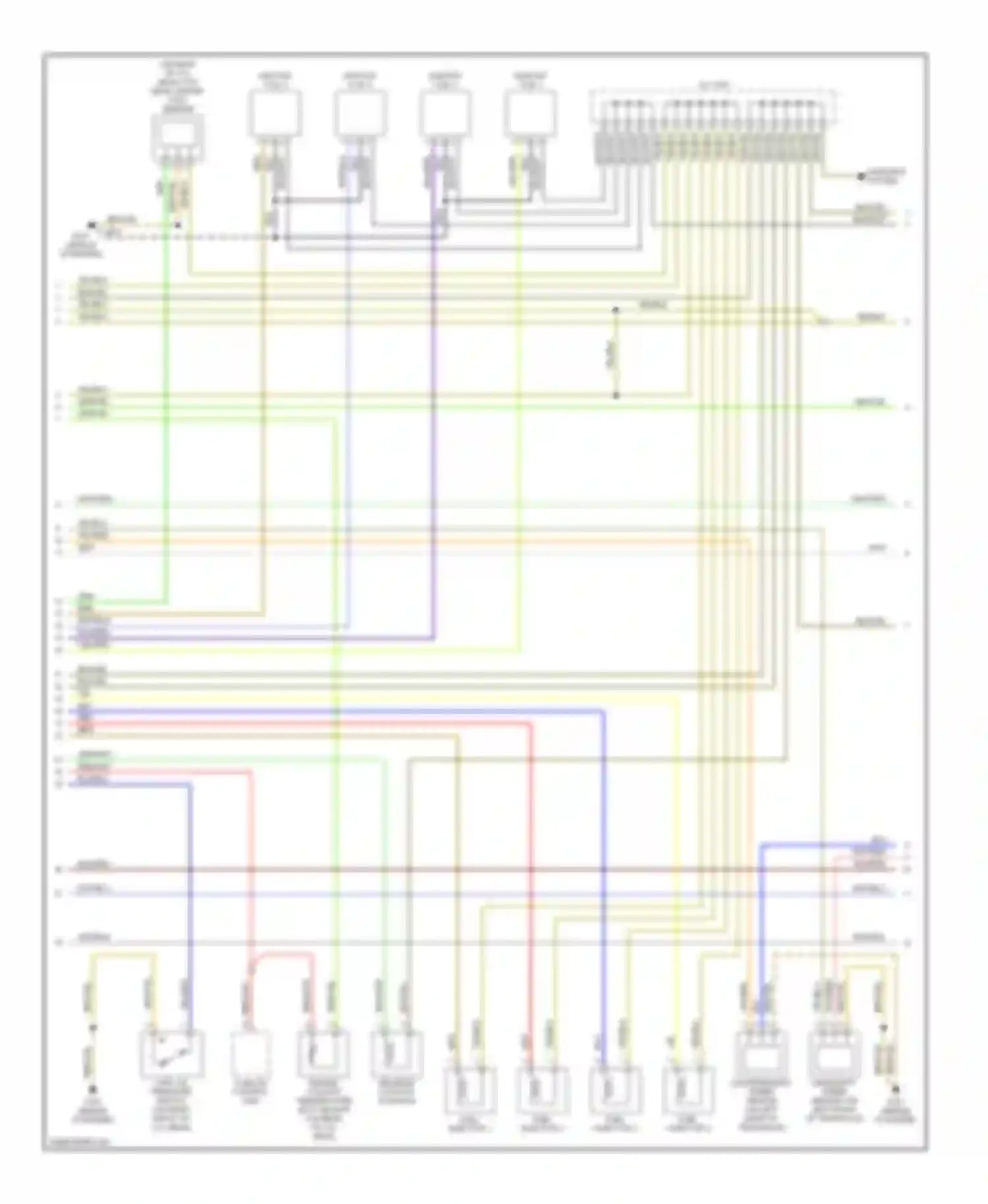 RSX Acura I (2001-2004): Wiring diagram engine performance 2.0l (2 of 6)
