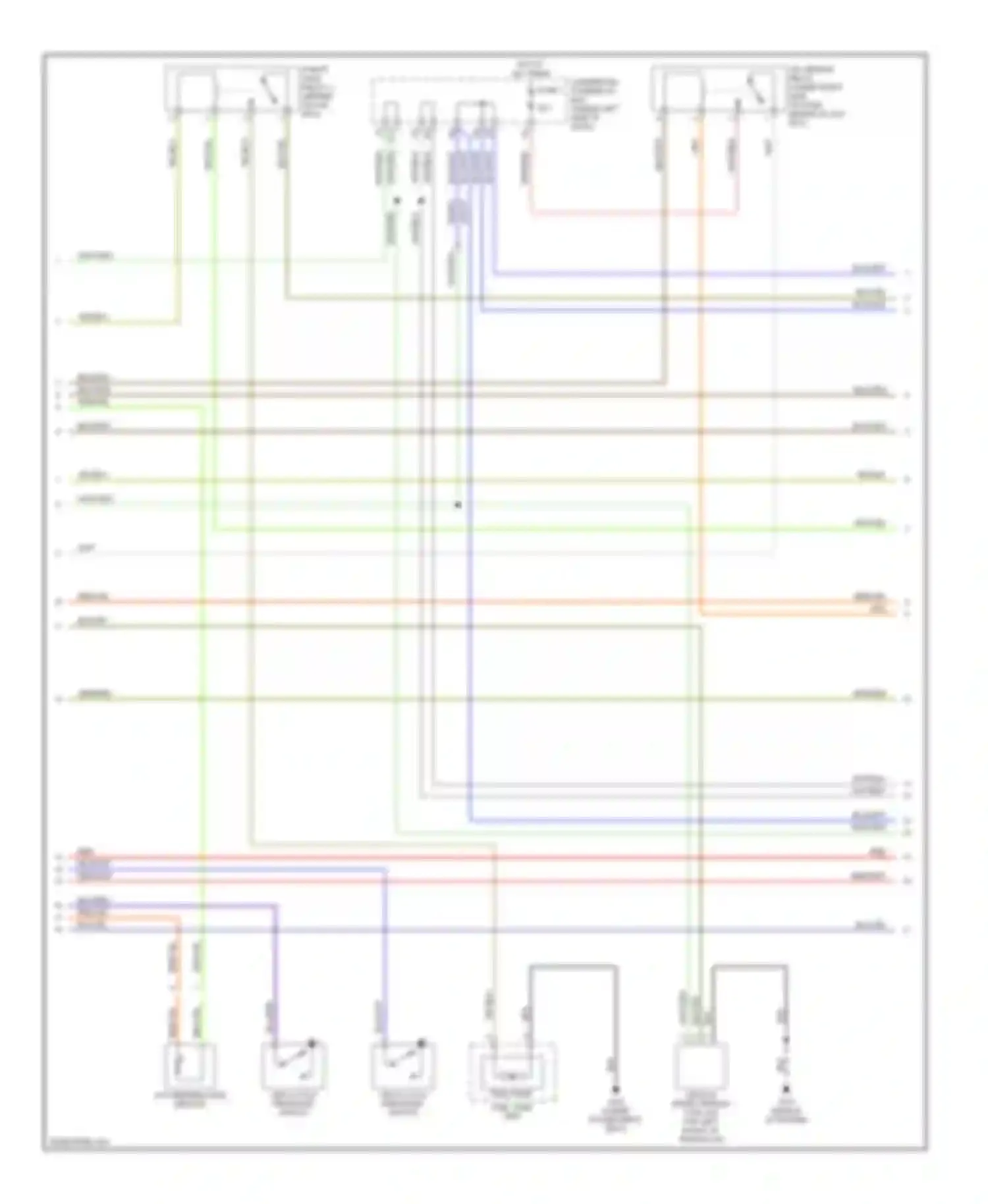 RSX Acura I (2001-2004): Wiring diagram engine performance 2.0l (4 of 6)