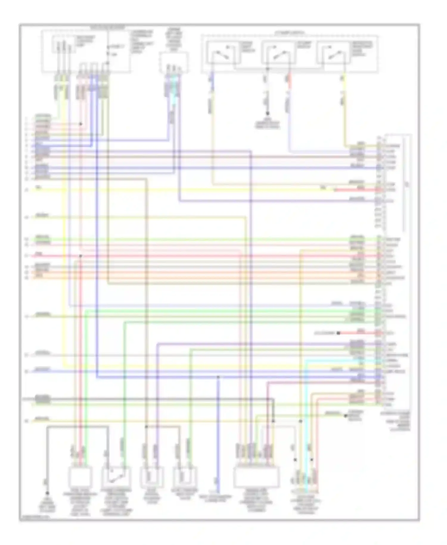 RSX Acura I (2001-2004): Wiring diagram engine performance 2.0l (6 of 6)