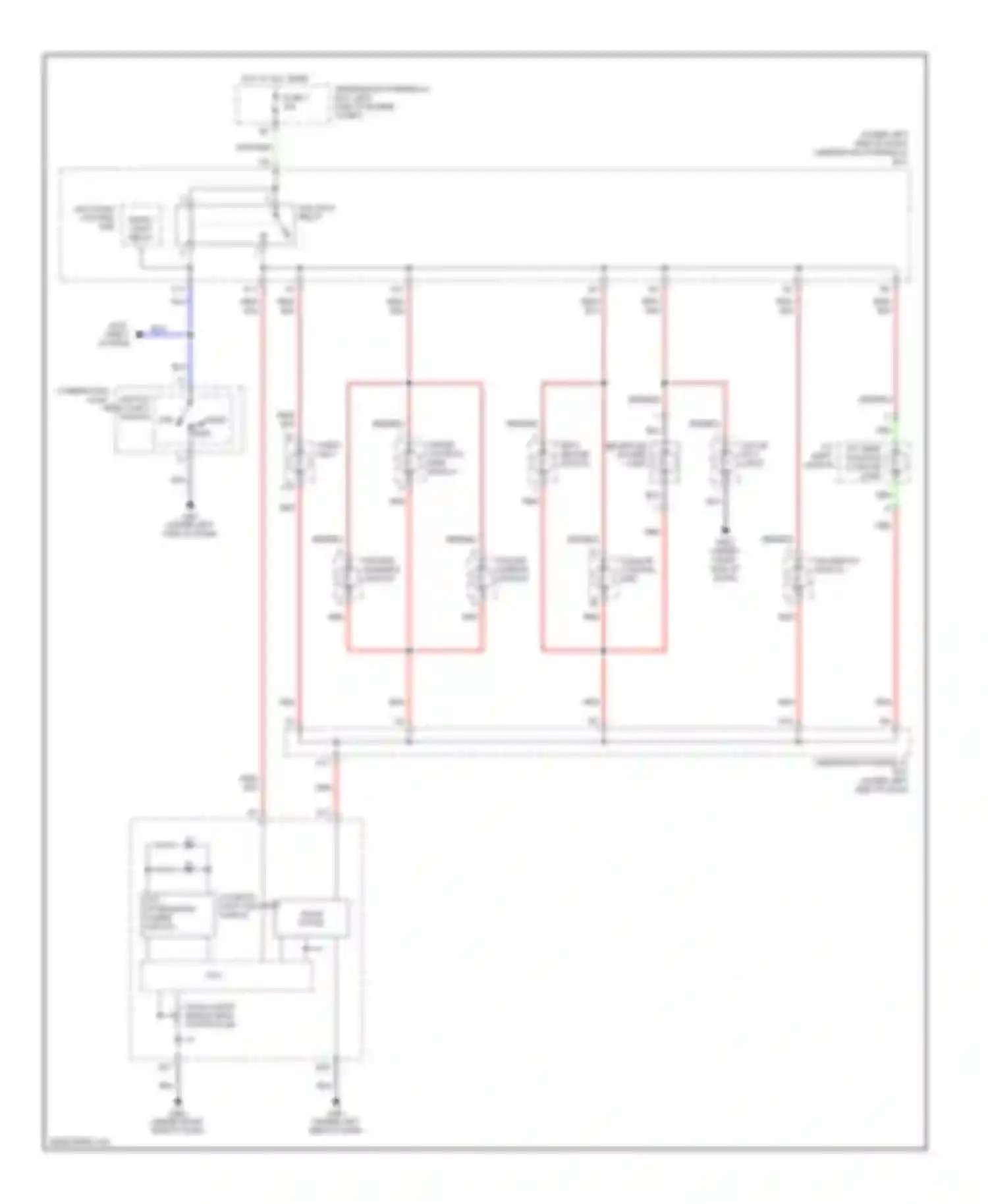 RSX Acura I (2001-2004): Instrument illumination circuit