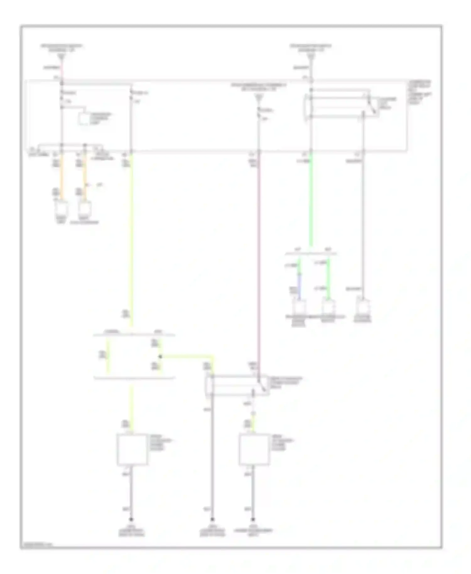 RSX Acura I (2001-2004): Power distribution circuit (4 of 4)