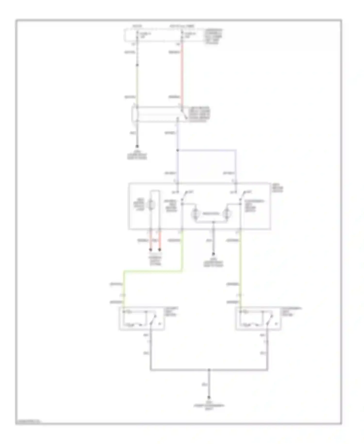 Wiring diagram blk/yel for Acura RSX I (2001-2004) (12 of 20)