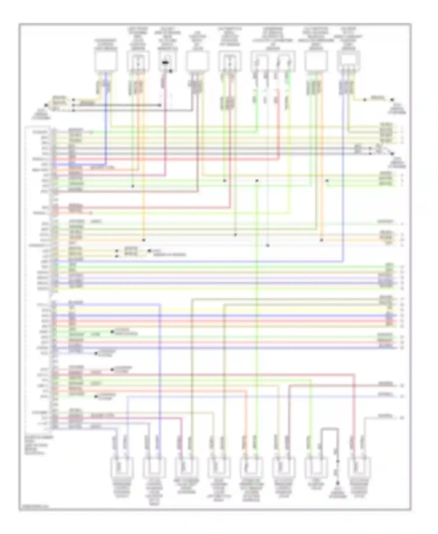 Wiring diagram cmp tdc for Acura RSX I (2001-2004) (1 of 1)