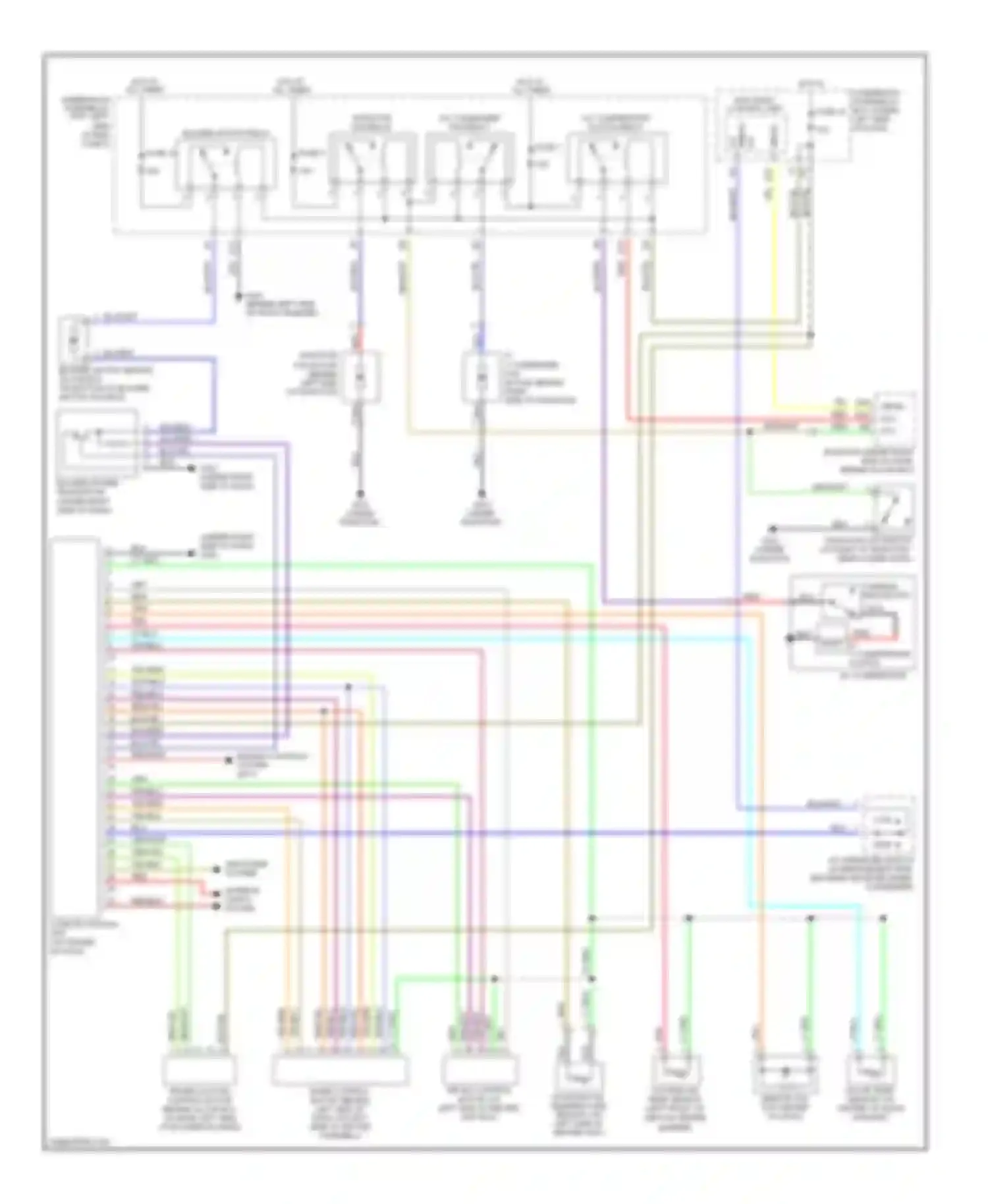 Wiring diagram fuse 1 for Acura RSX I (2001-2004) (1 of 5)