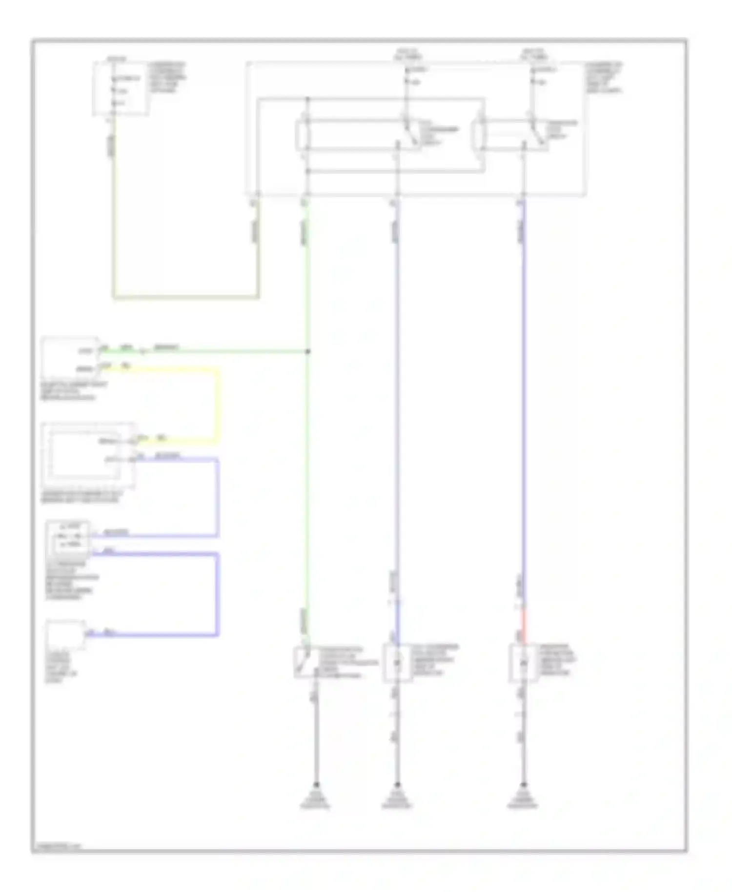 Wiring diagram fuse 14 for Acura RSX I (2001-2004) (2 of 8)