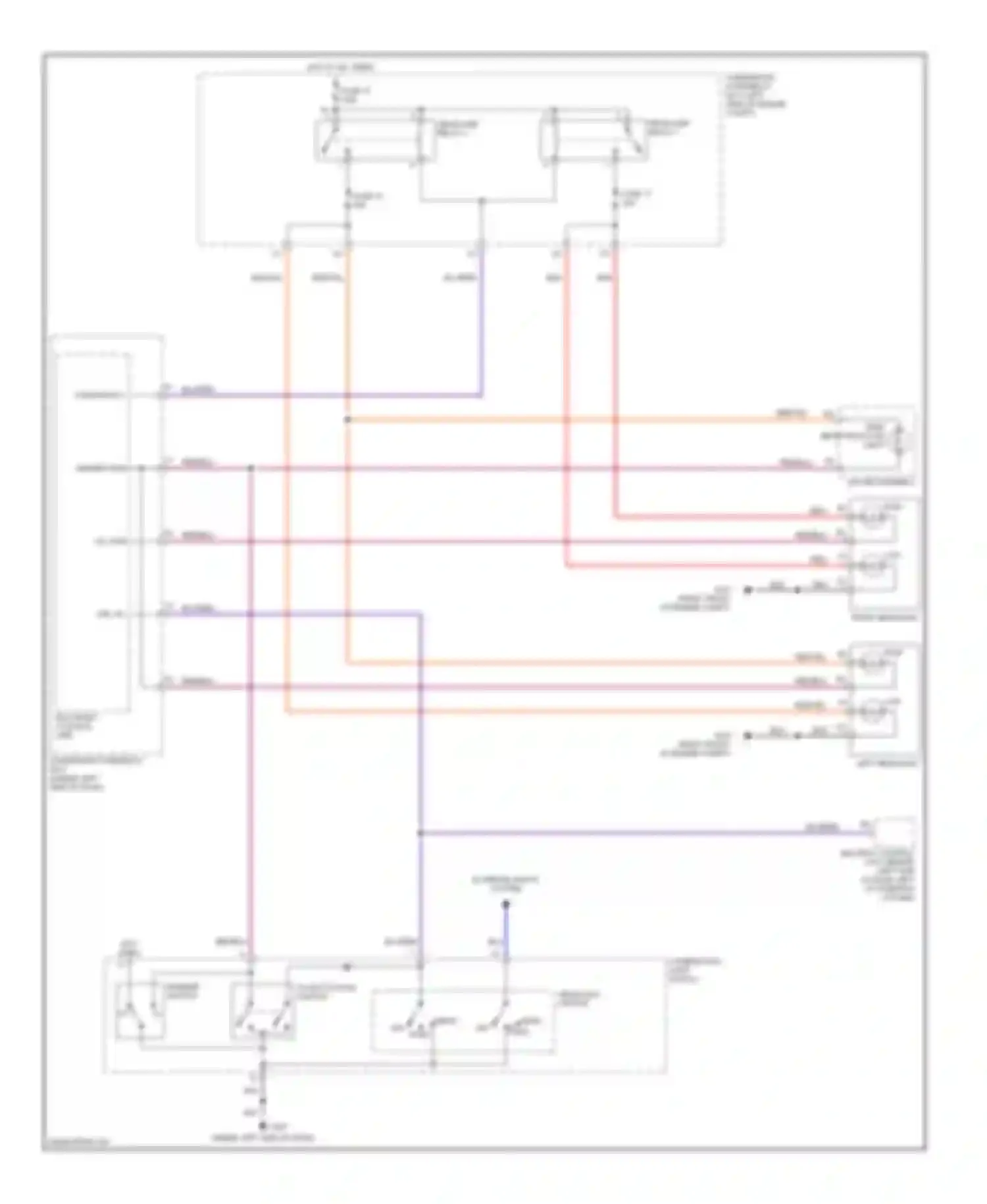 Wiring diagram fuse 15 for Acura RSX I (2001-2004) (2 of 6)