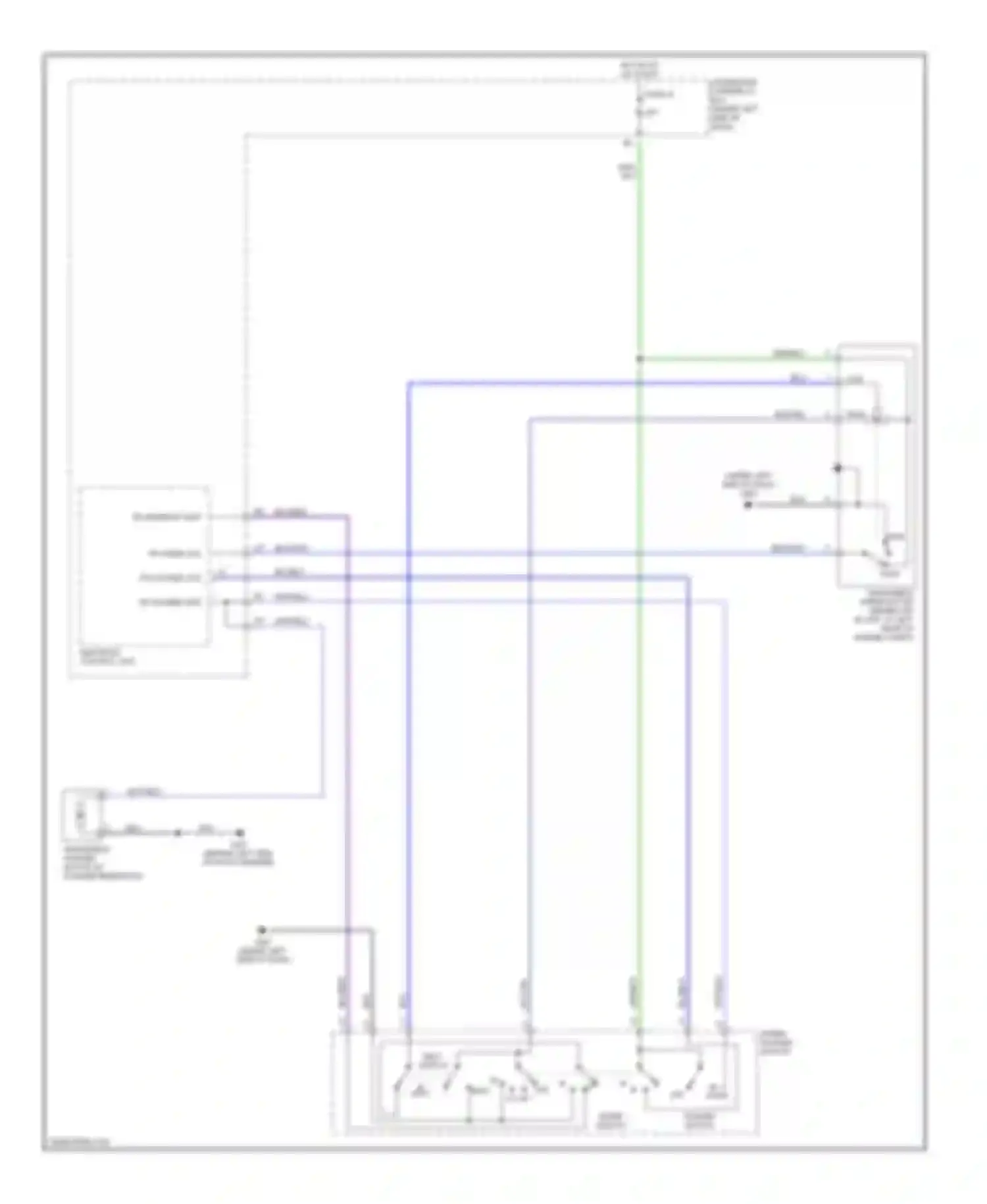 Wiring diagram grn/blk for Acura RSX I (2001-2004) (4 of 9)