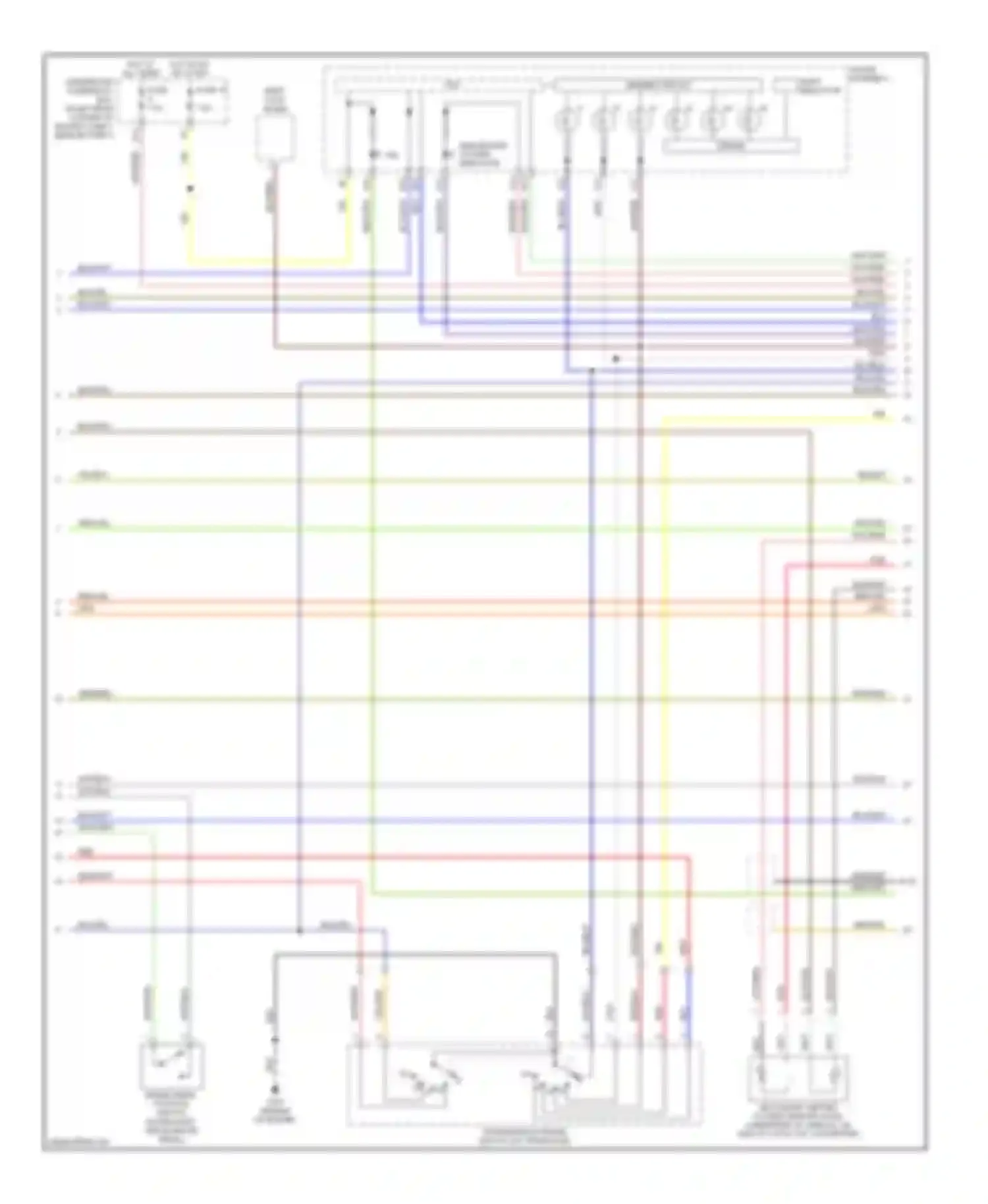 Wiring diagram immobilizer system indicator for Acura RSX I (2001-2004) (1 of 1)