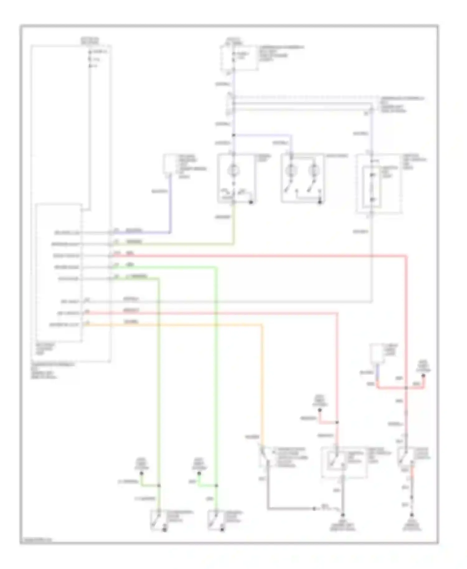 Wiring diagram wht/blu for Acura RSX I (2001-2004) (3 of 18)