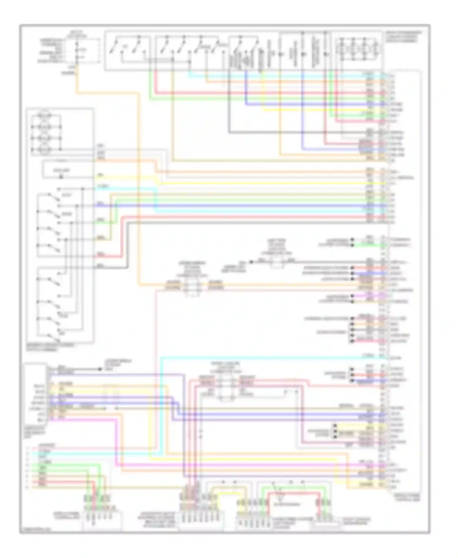 TL Acura III facelift (2006-2008): Automatic a/c circuit (3 of 3)