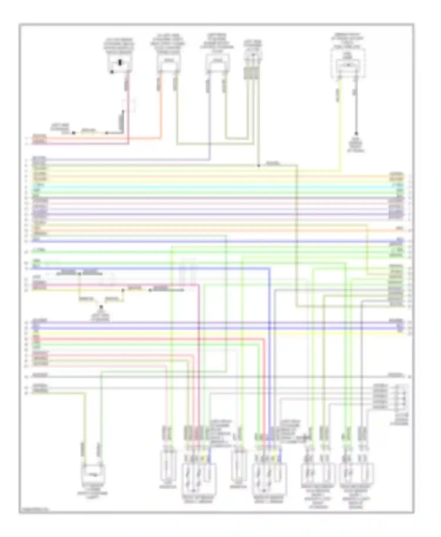TL Acura III facelift (2006-2008): Wiring diagram engine performance 3.5l, m/t (3 of 5)