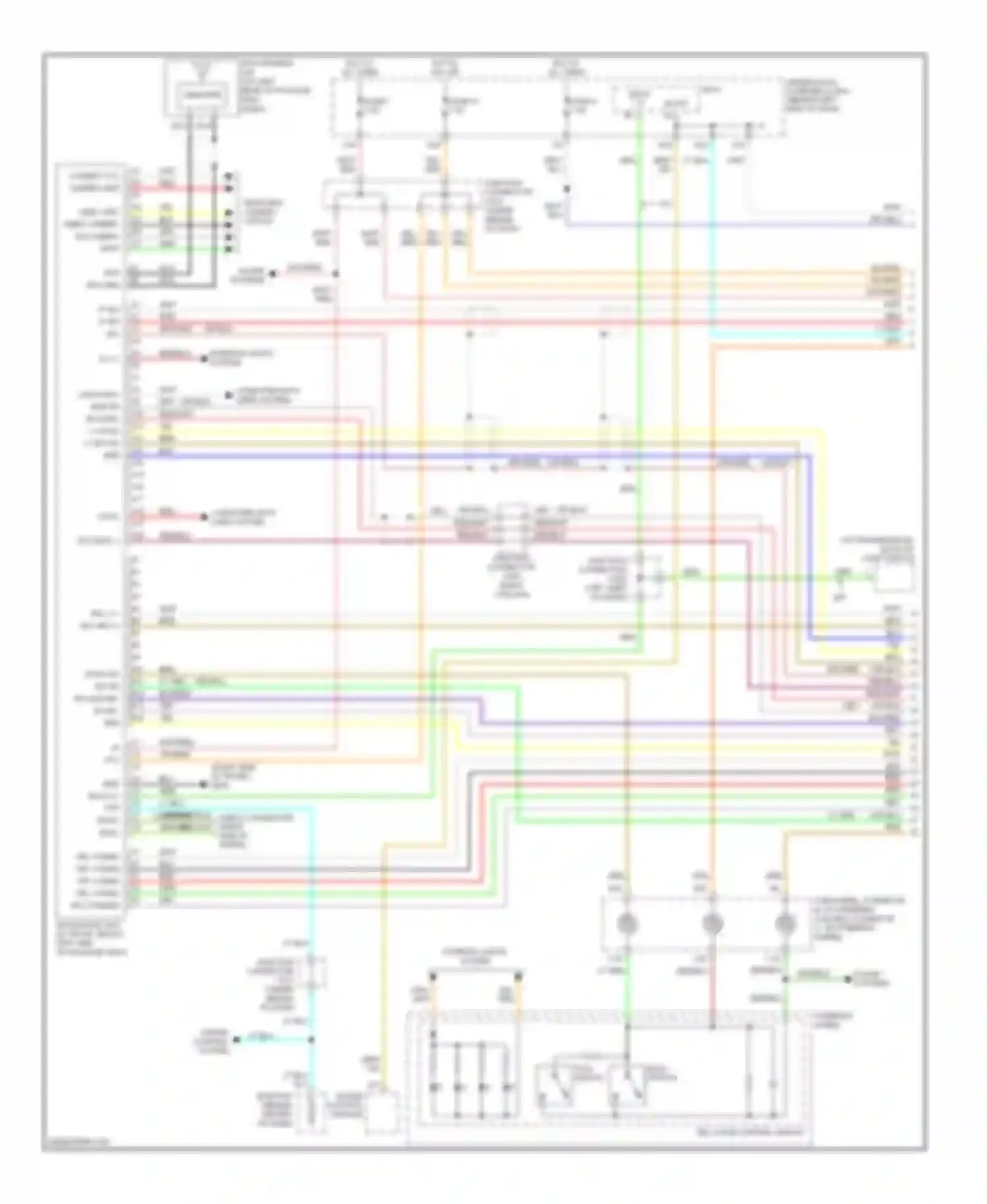 TL Acura III facelift (2006-2008): Navigation circuit, canada (1 of 3)