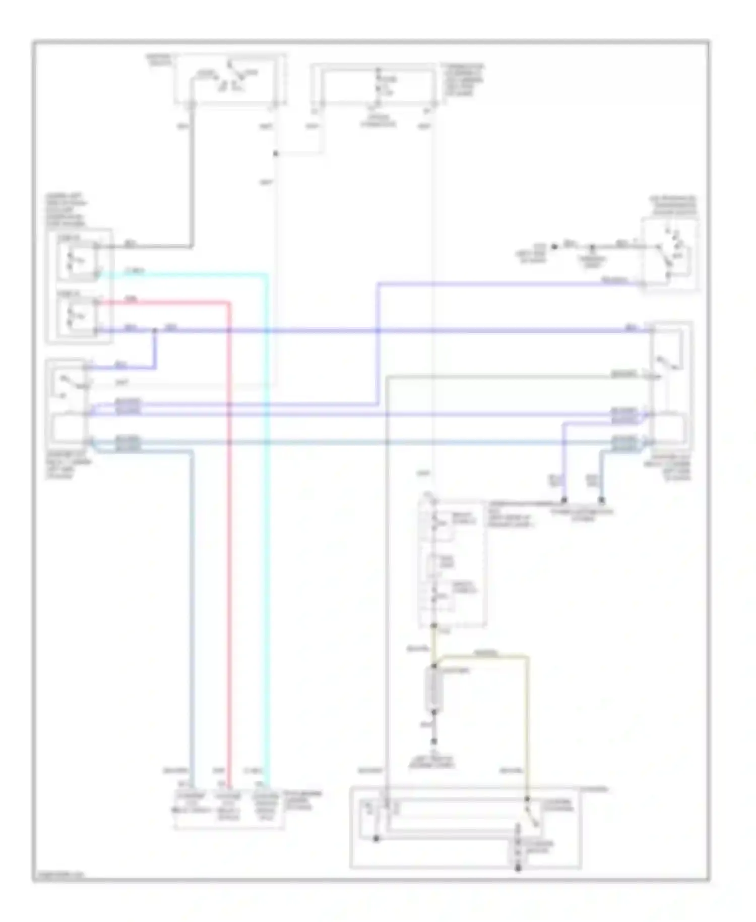 TL Acura III facelift (2006-2008): Starting circuit, a/t