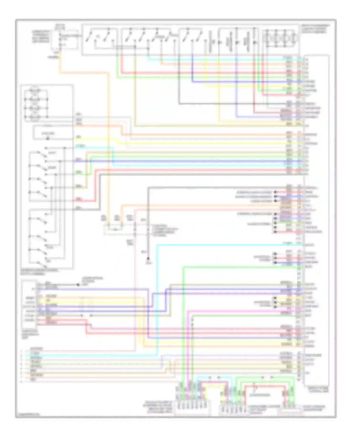 TL Acura III (2003-2006): Automatic a/c circuit (3 of 3)