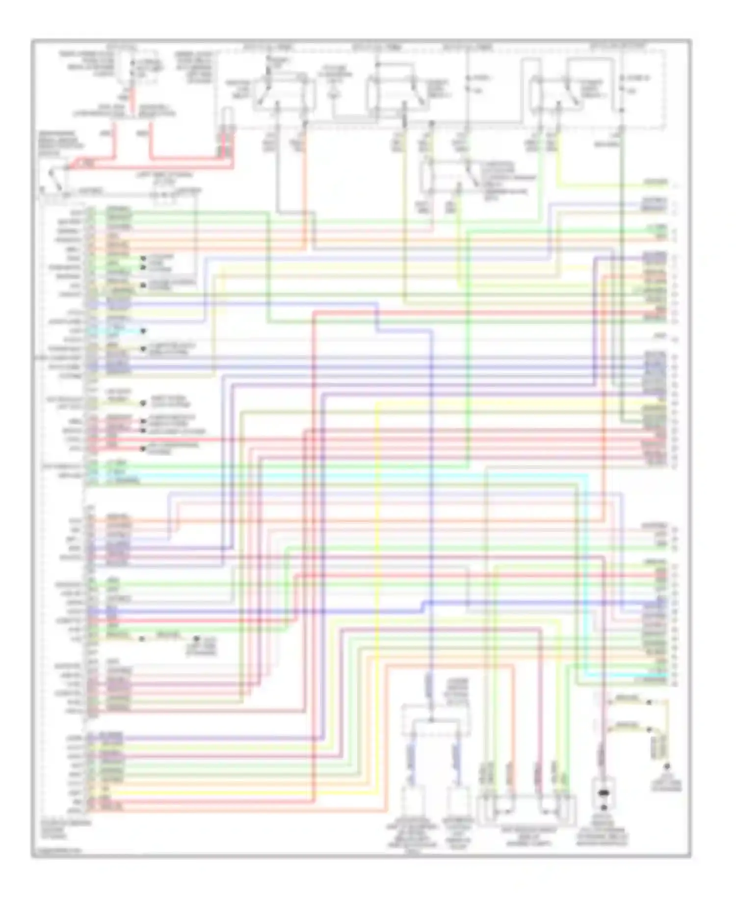 TL Acura III (2003-2006): Wiring diagram engine performance 3.2l (1 of 5)