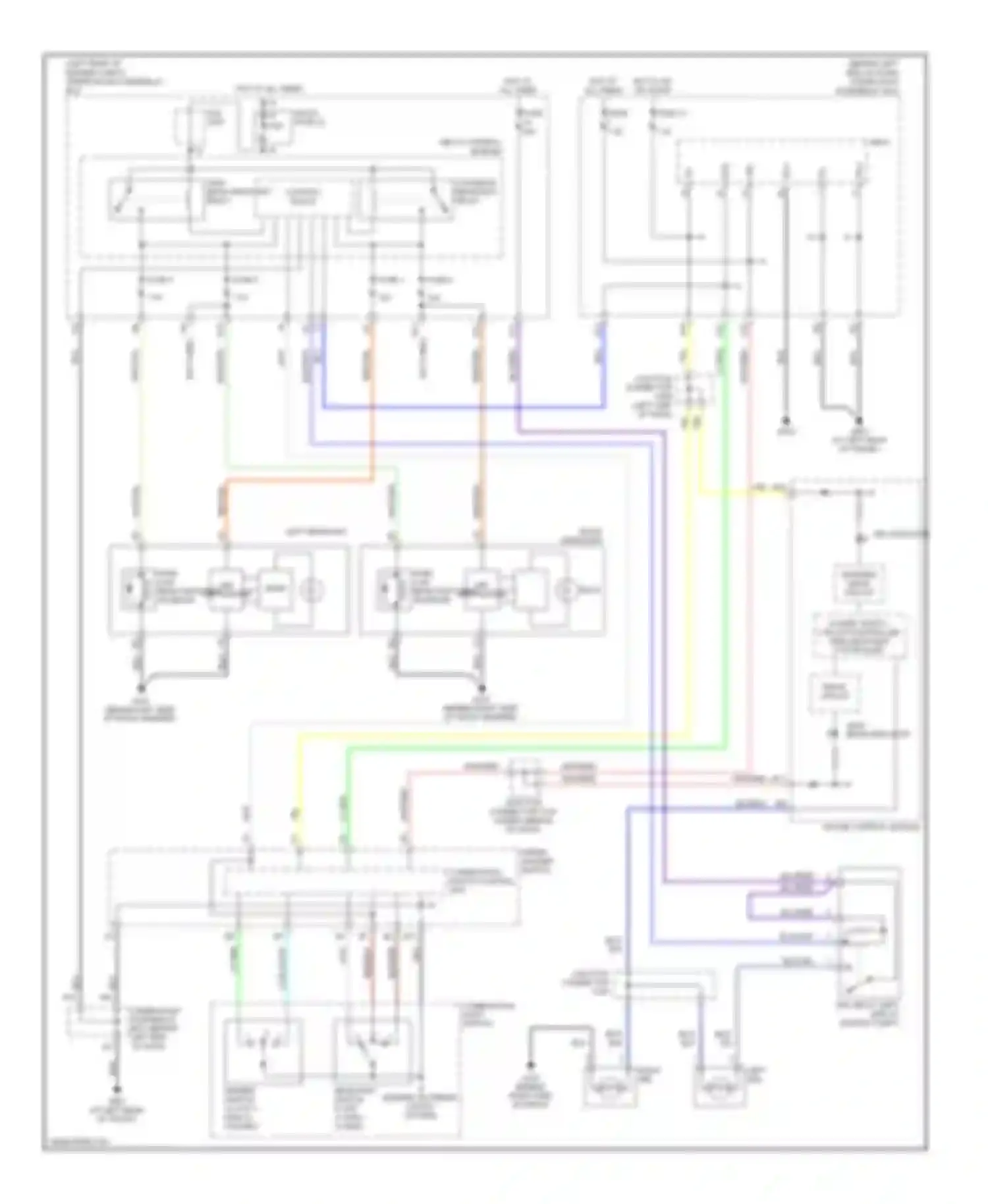 TL Acura III (2003-2006): Headlights circuit, with drl