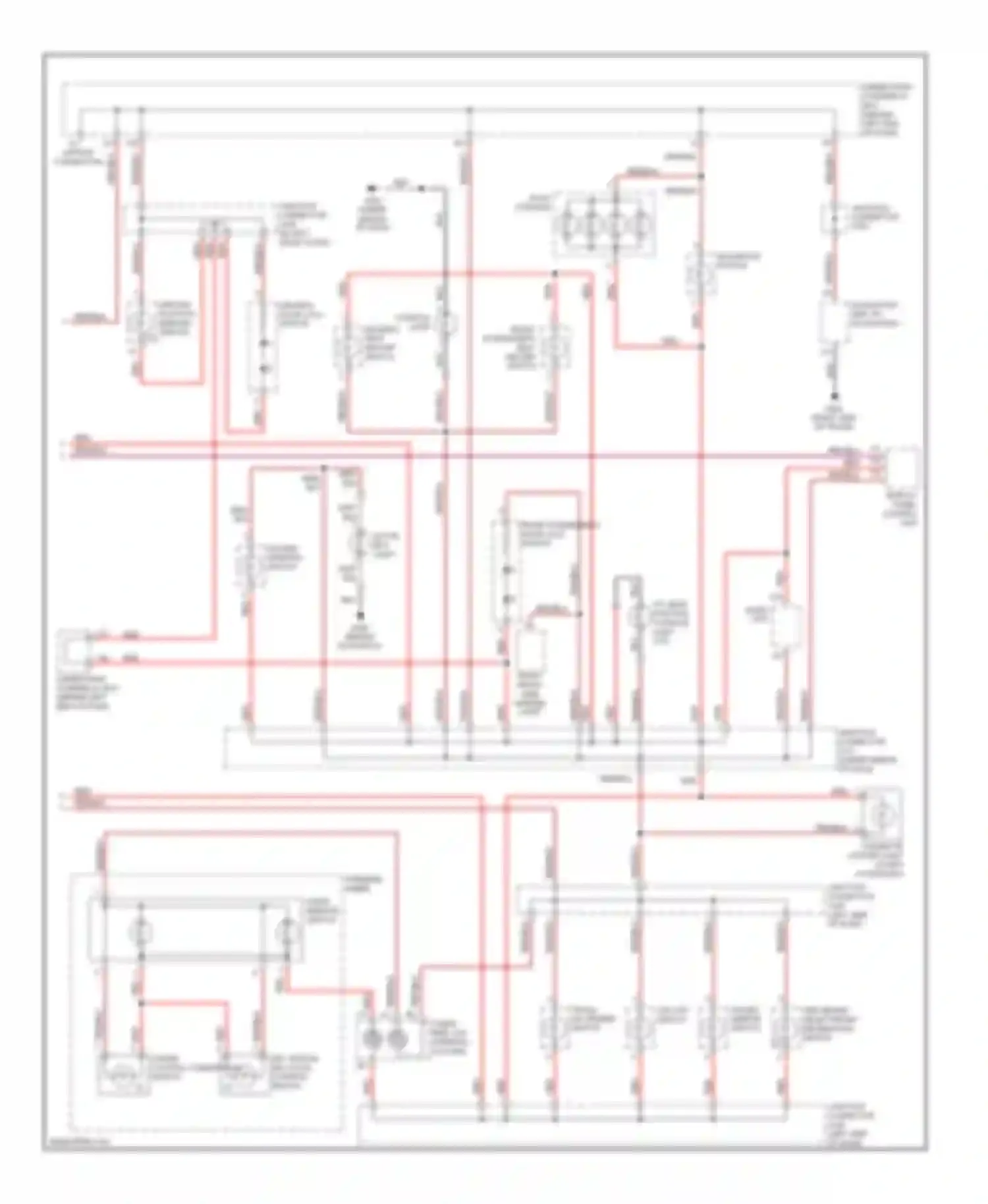 TL Acura III (2003-2006): Instrument illumination circuit (2 of 2)