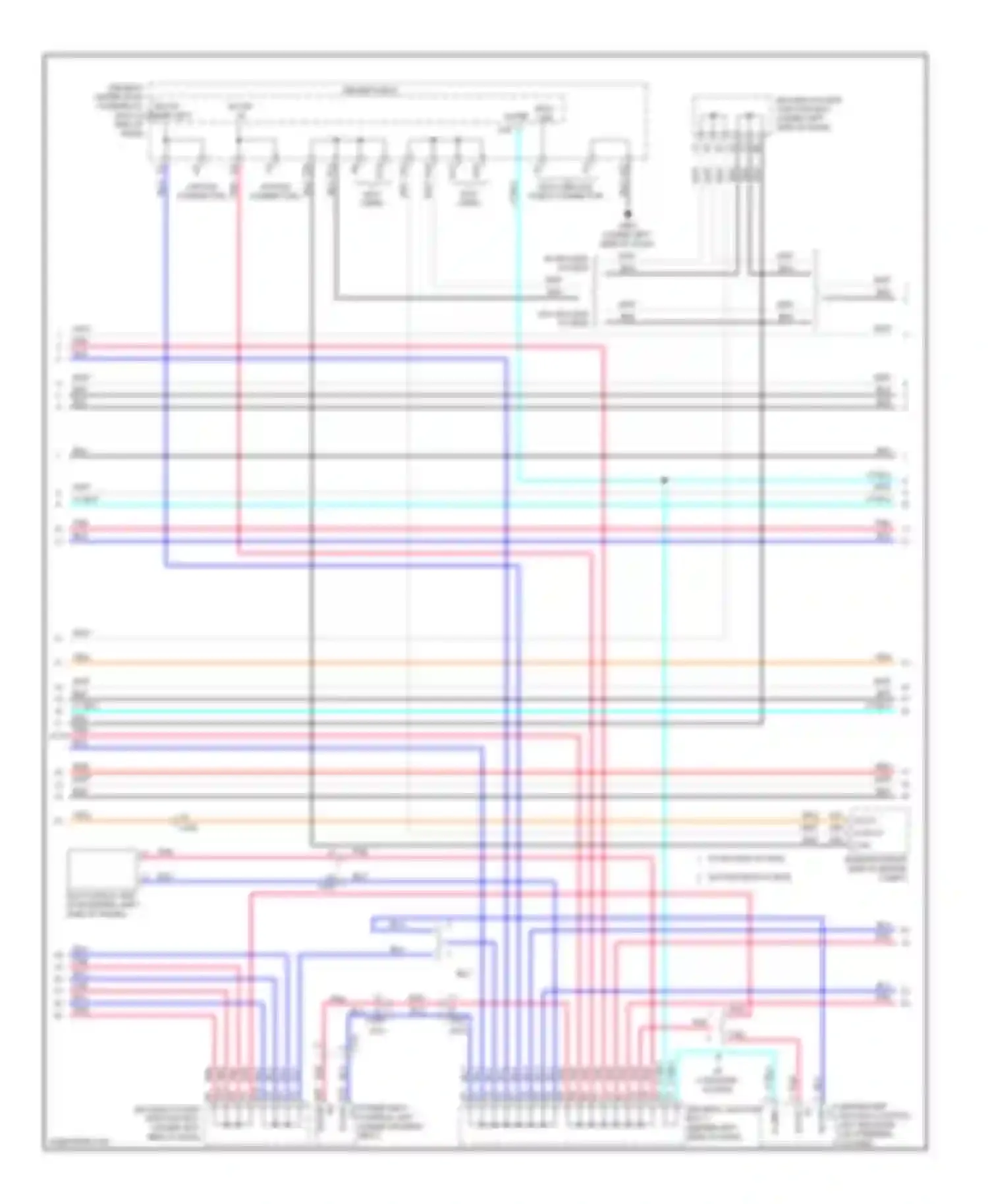 TL Acura IV facelift (2011-2014): Computer data lines circuit (2 of 3)